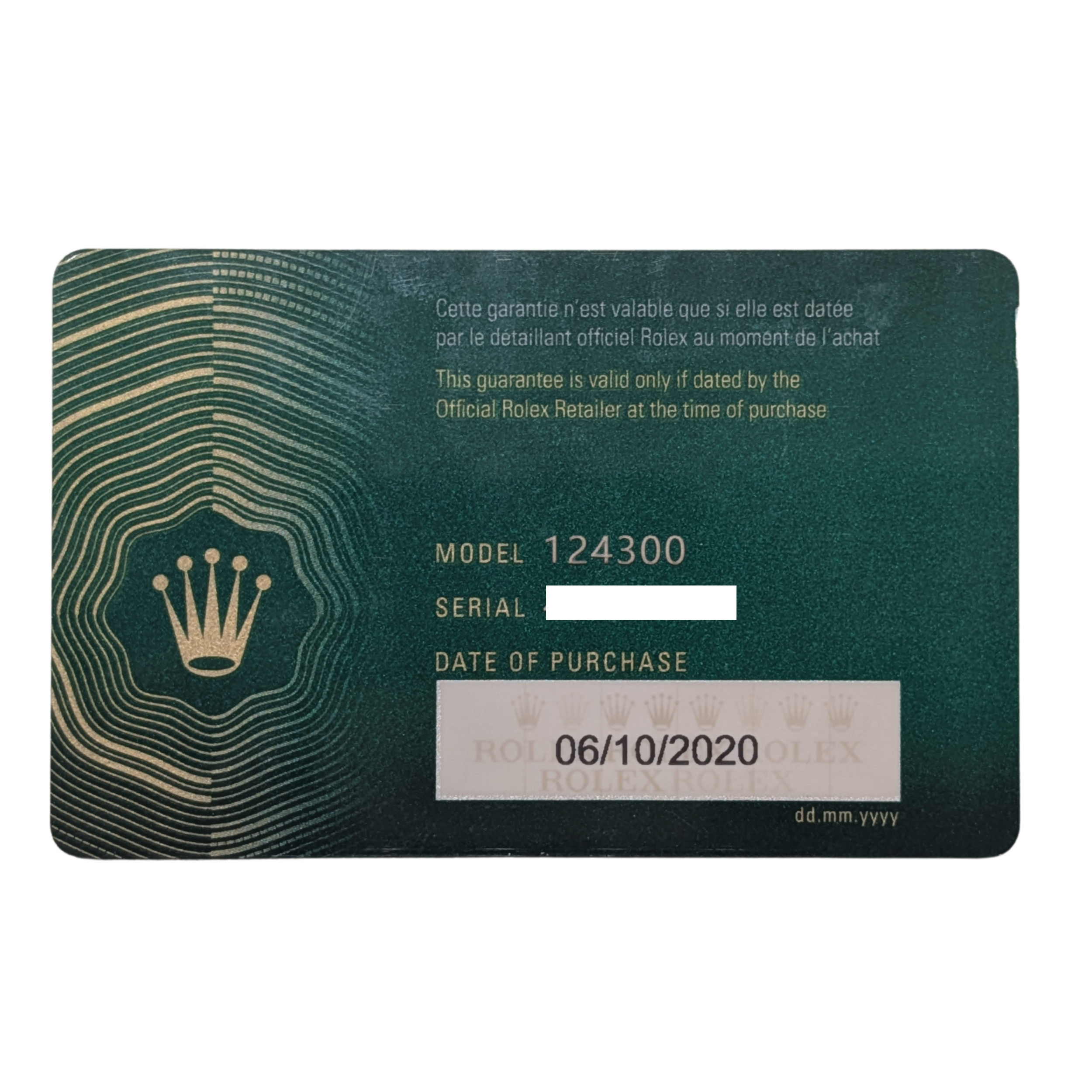 Rolex Oyster Perpetual 124300 41mm Silver Dial Oyster Watch 2020