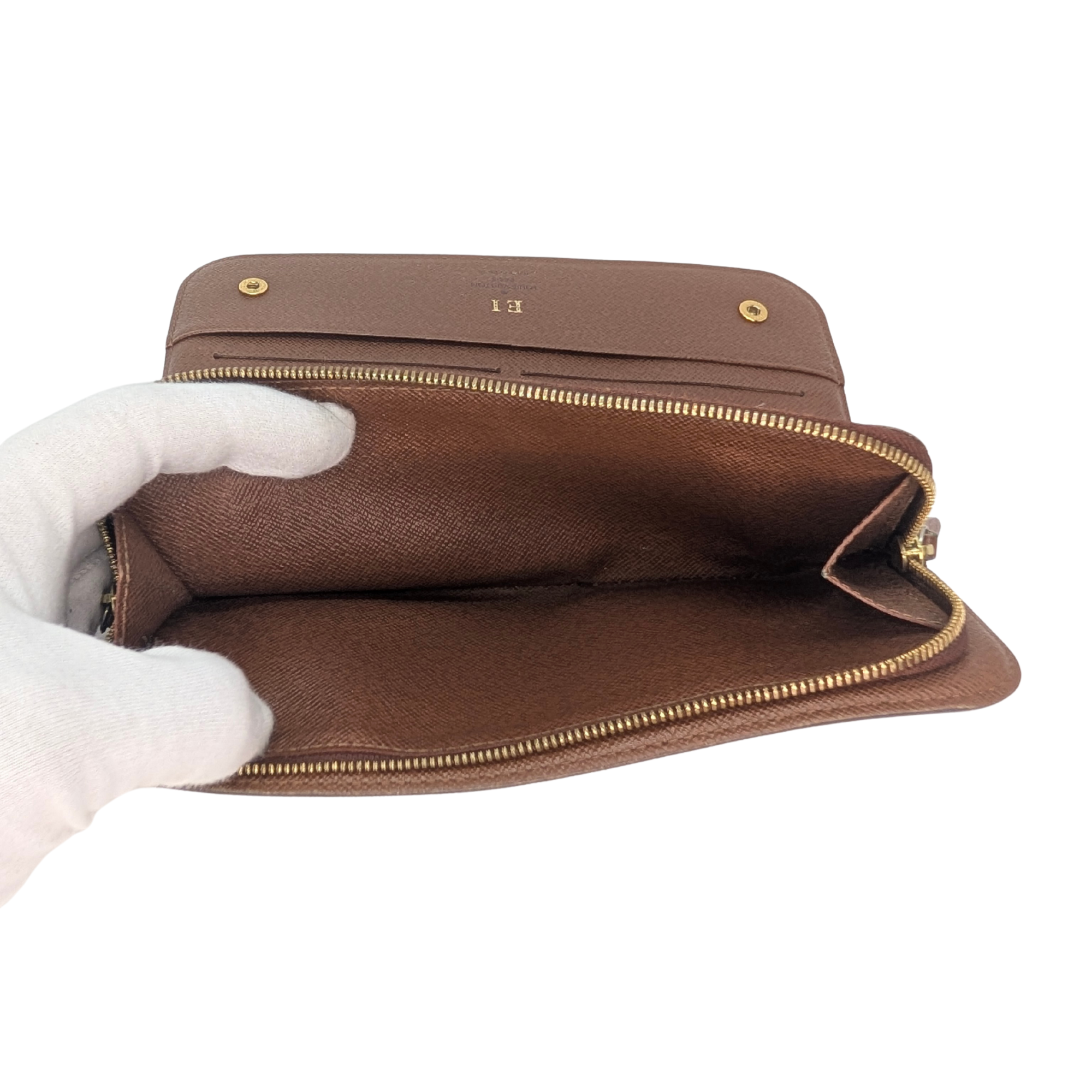 Louis Vuitton Zippy Wallet Monogram Brown