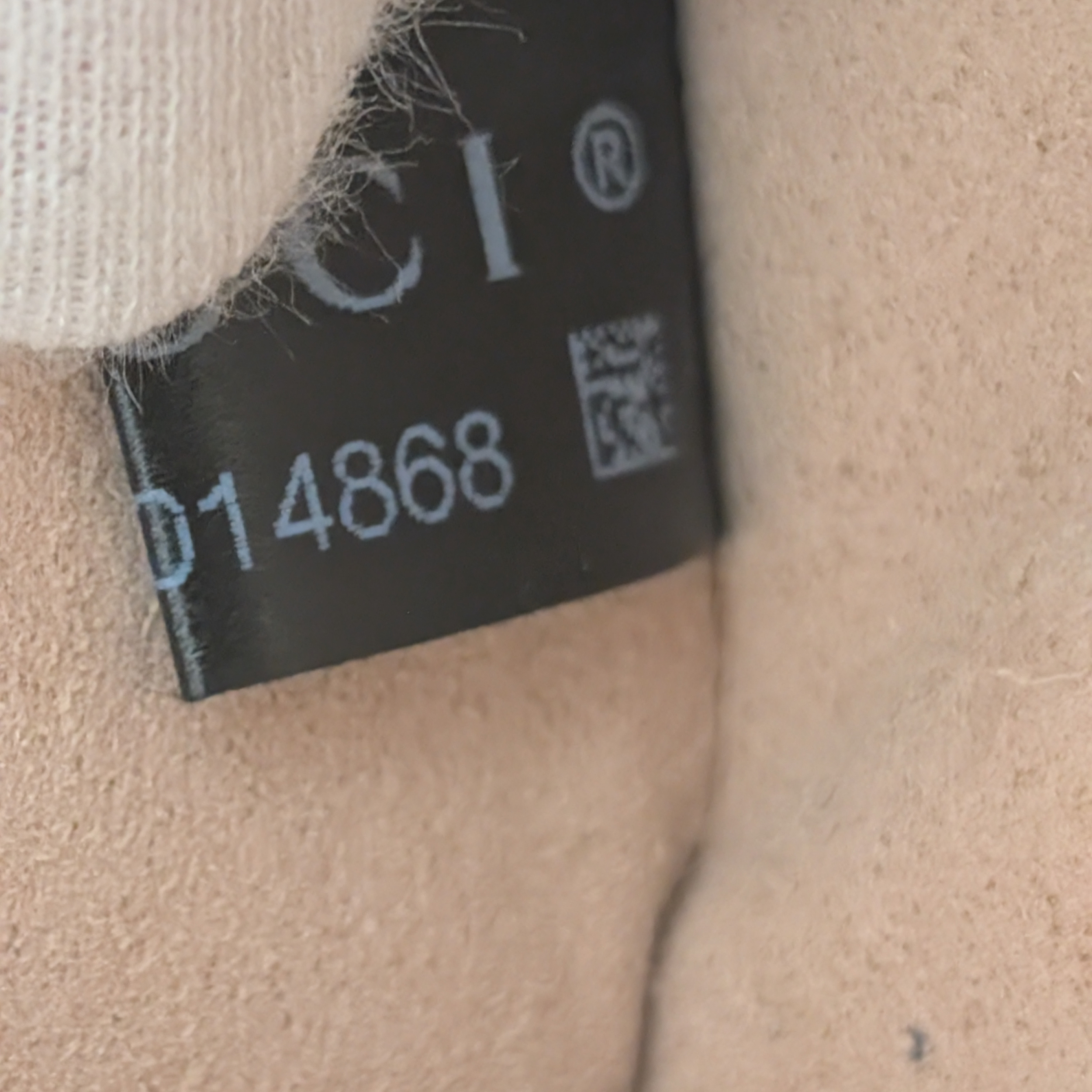 Gucci Calfskin Small Diana Tote Royal Crop Blue Bag