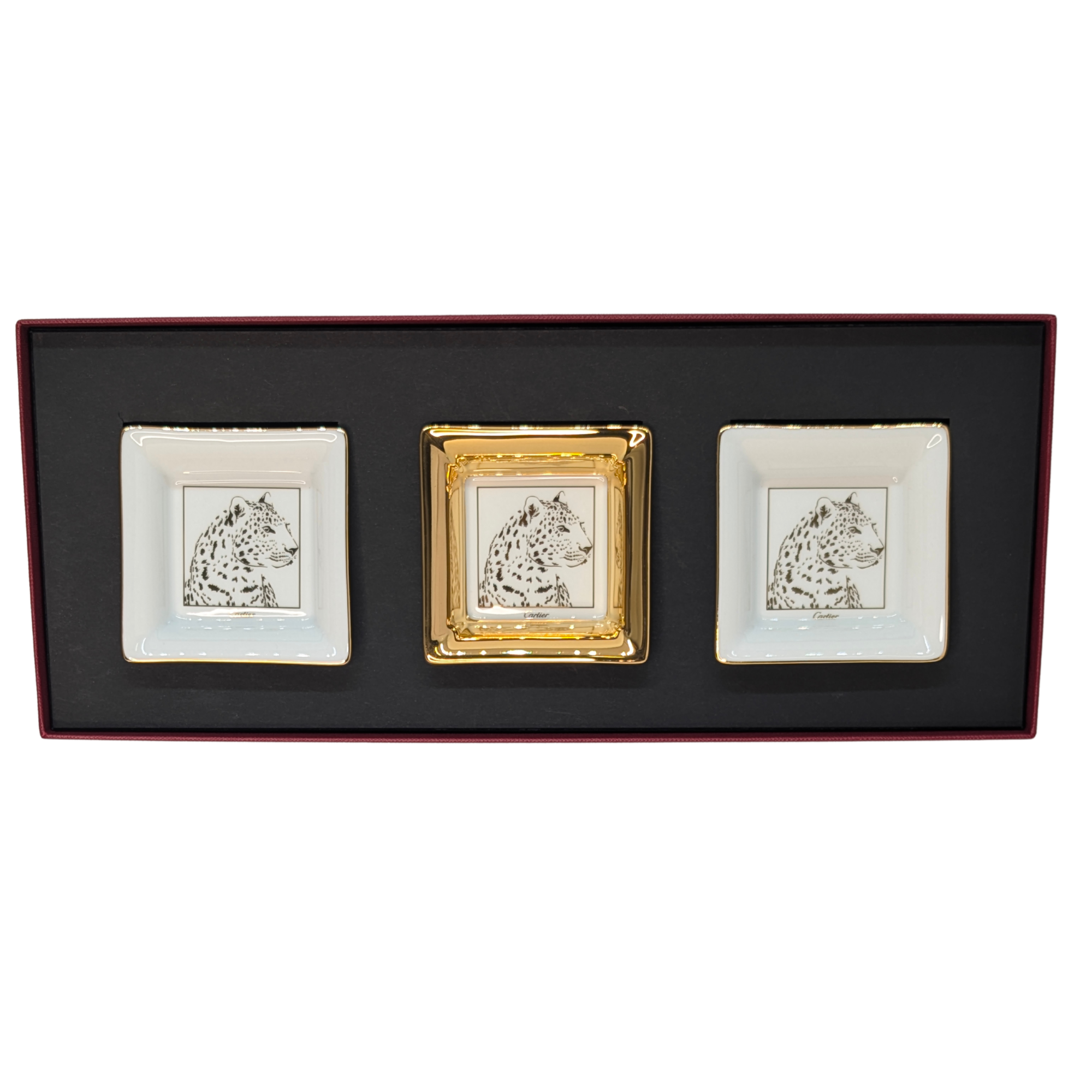 Cartier Mini Change Tray Panthère Set Of 3