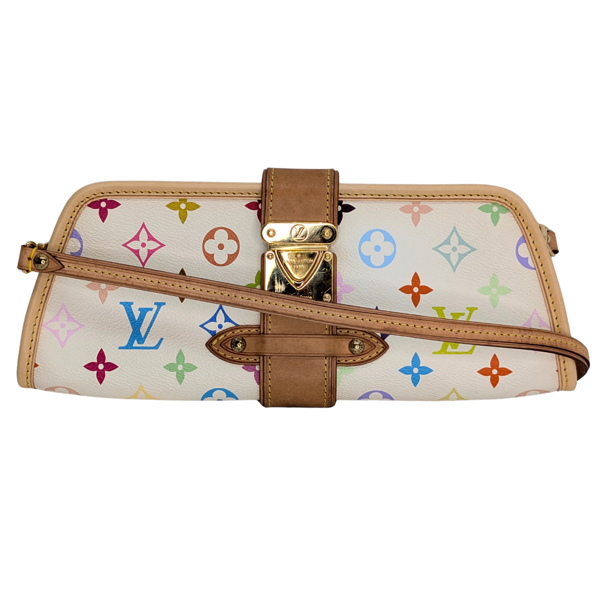 Louis Vuitton Shirley Shoulder Bag White