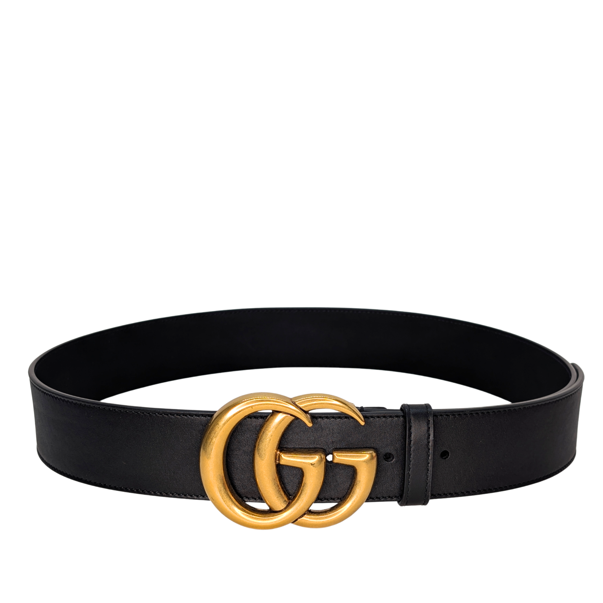 Gucci GG Wide Marmont Leather Belt