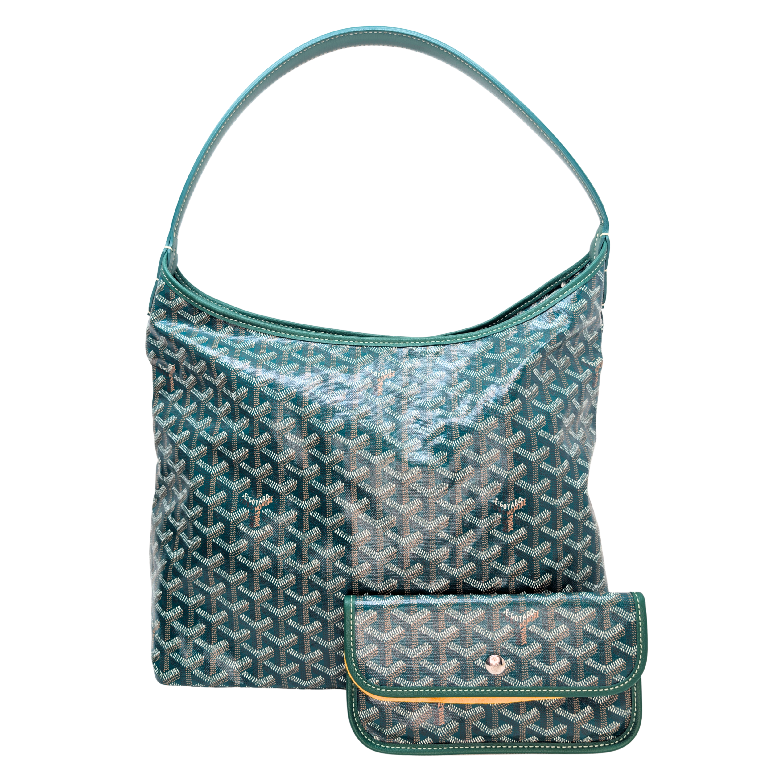 Goyard Boheme Hobo PM Goyardine Bag Green