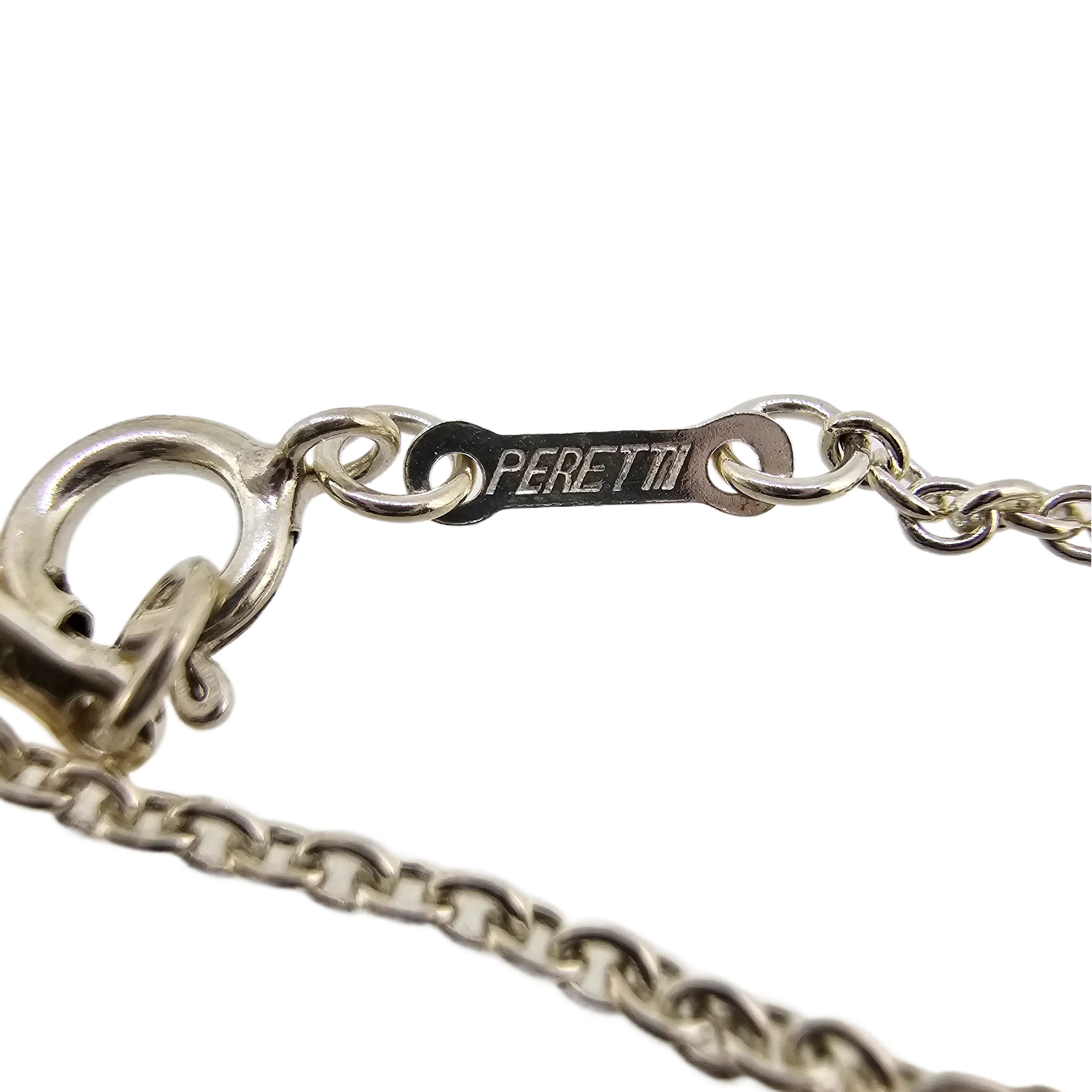 Tiffany & Co Elsa Peretti Medium Heart Sterling Silver Necklace