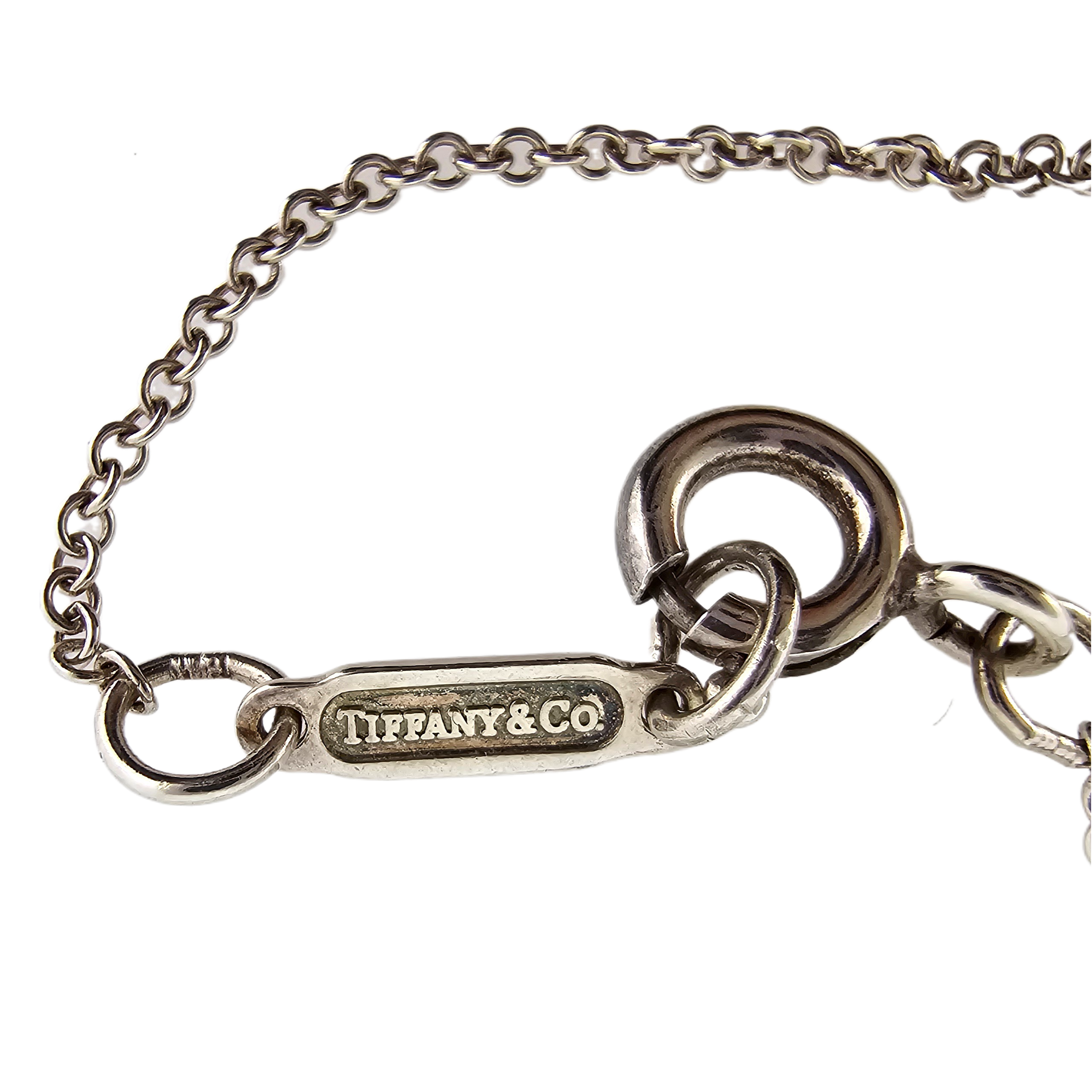 Tiffany & Co Signature X Cross Sterling Silver & 18k Gold Necklace