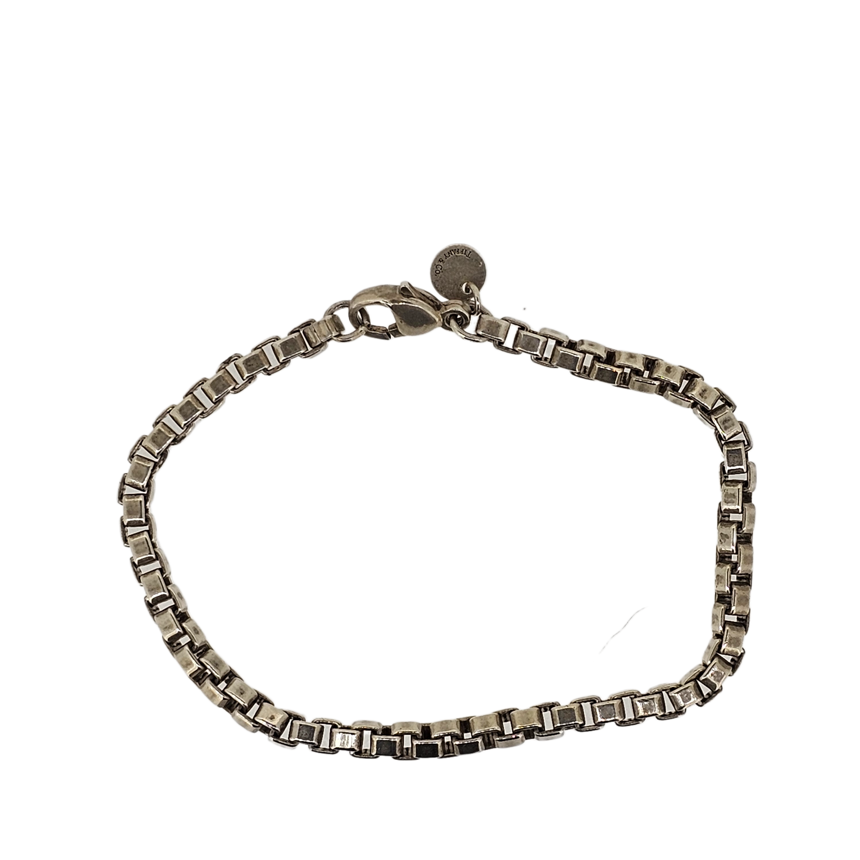 Tiffany & Co Sterling Silver Venetian Link Bracelet