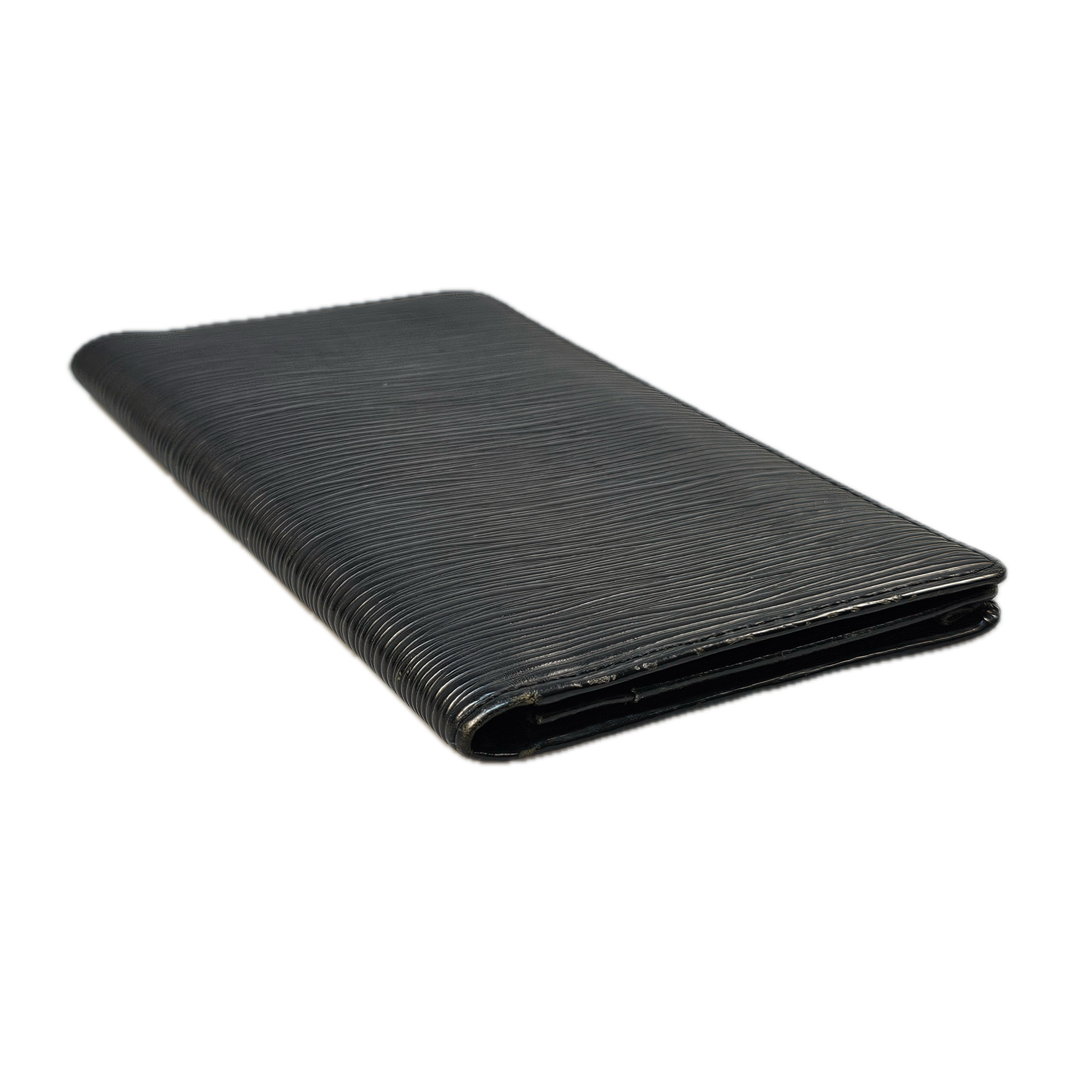 Louis Vuitton Black Epi Brazza Wallet