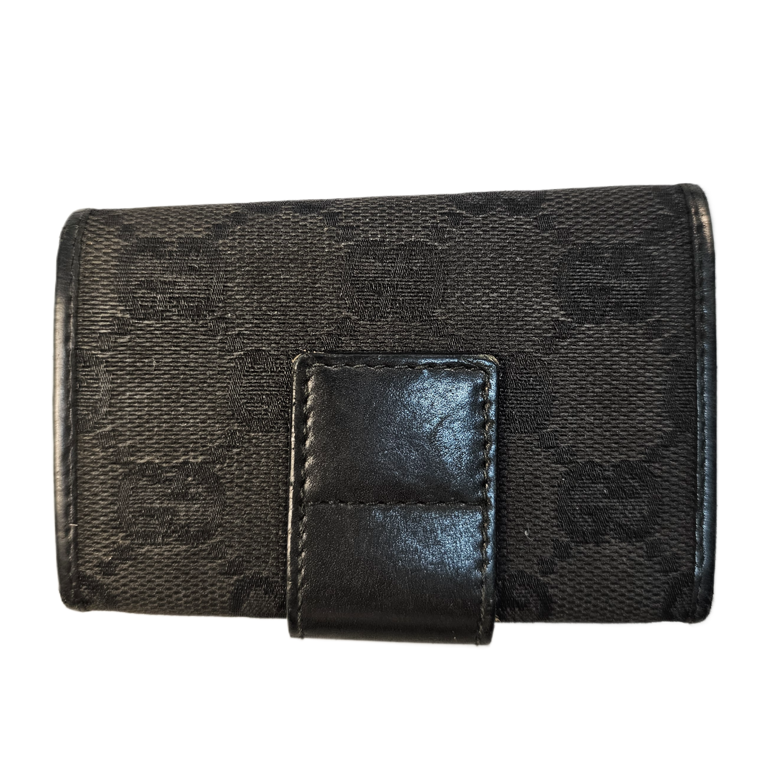 Gucci Monogram Key Case Holder Wallet