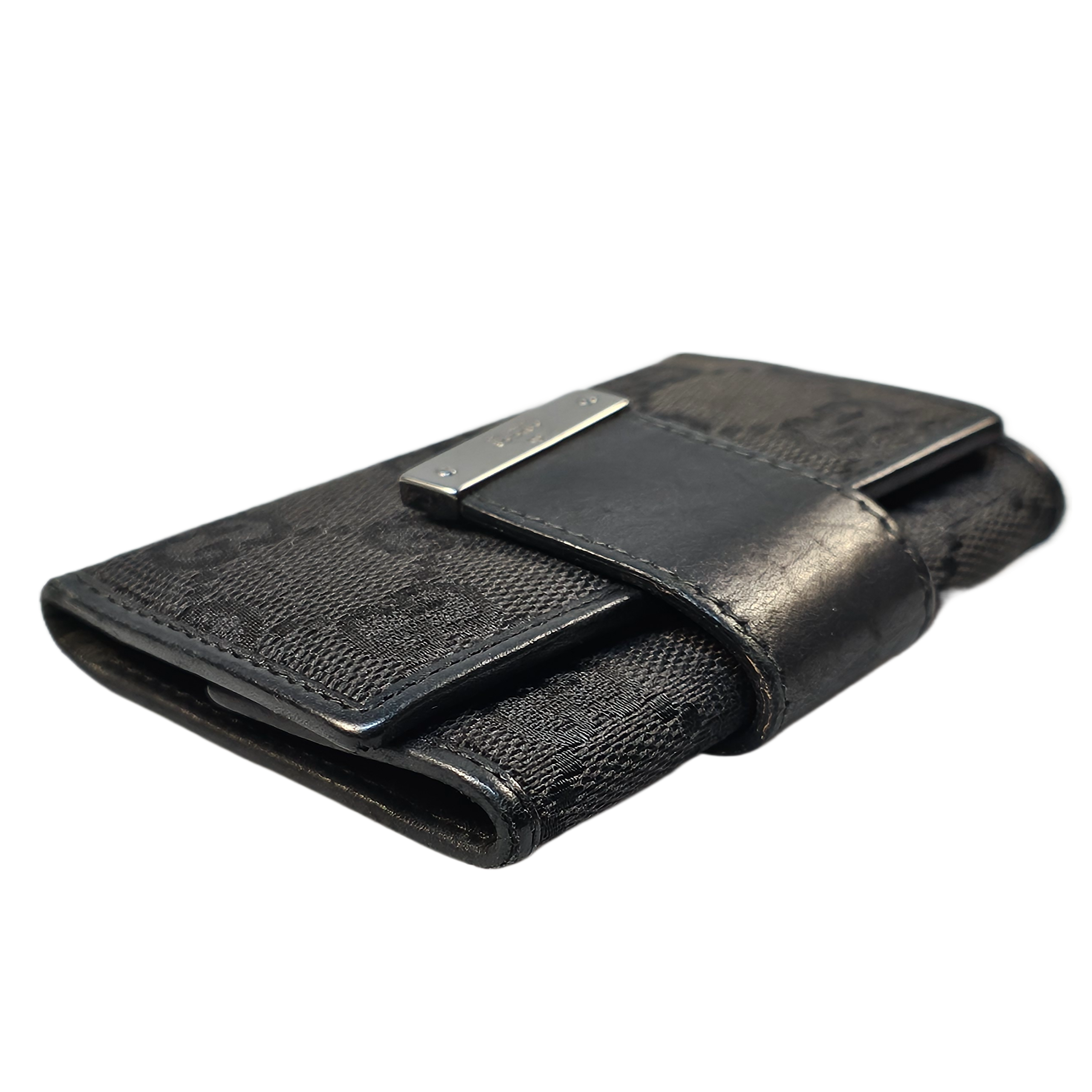 Gucci Monogram Key Case Holder Wallet