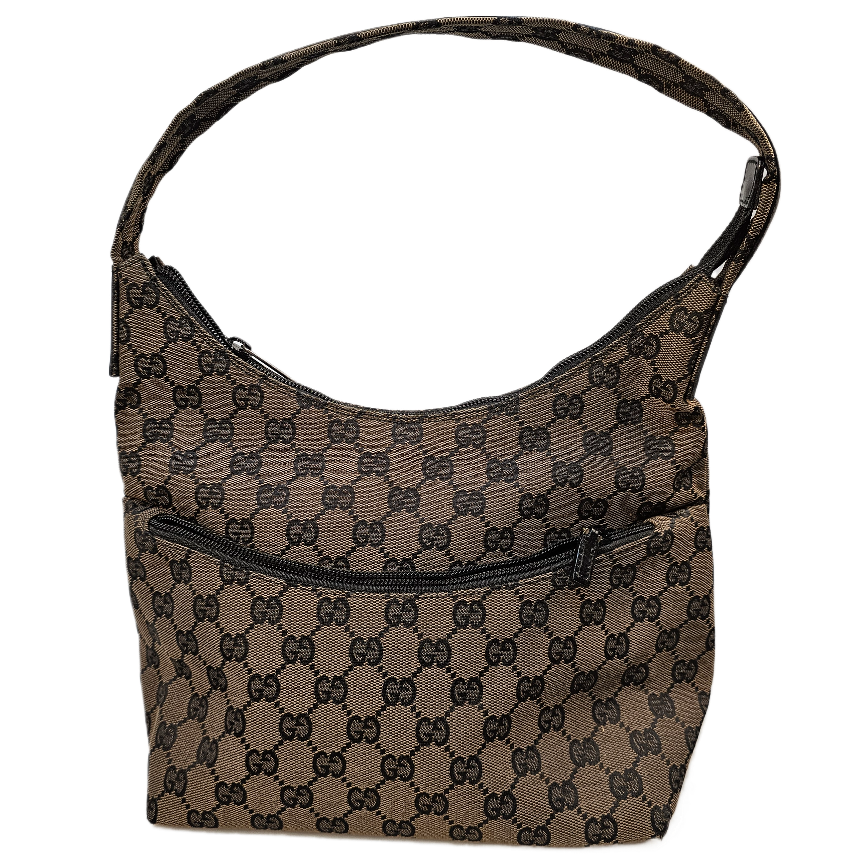 Gucci GG Monogram Fabric Handbag
