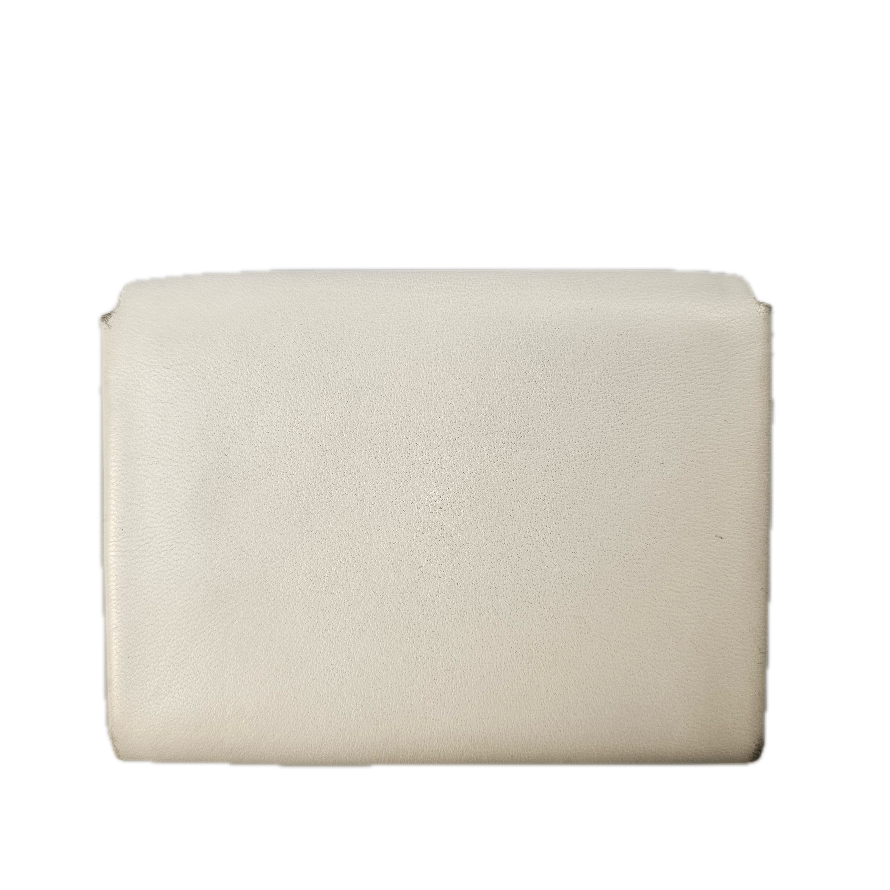 Bottega Veneta White Leather Wallet