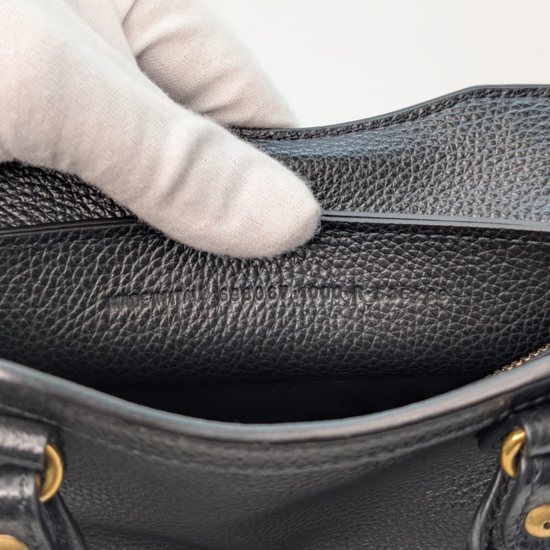 Balenciaga  Neo Classic Gold Hardware Mini City Black