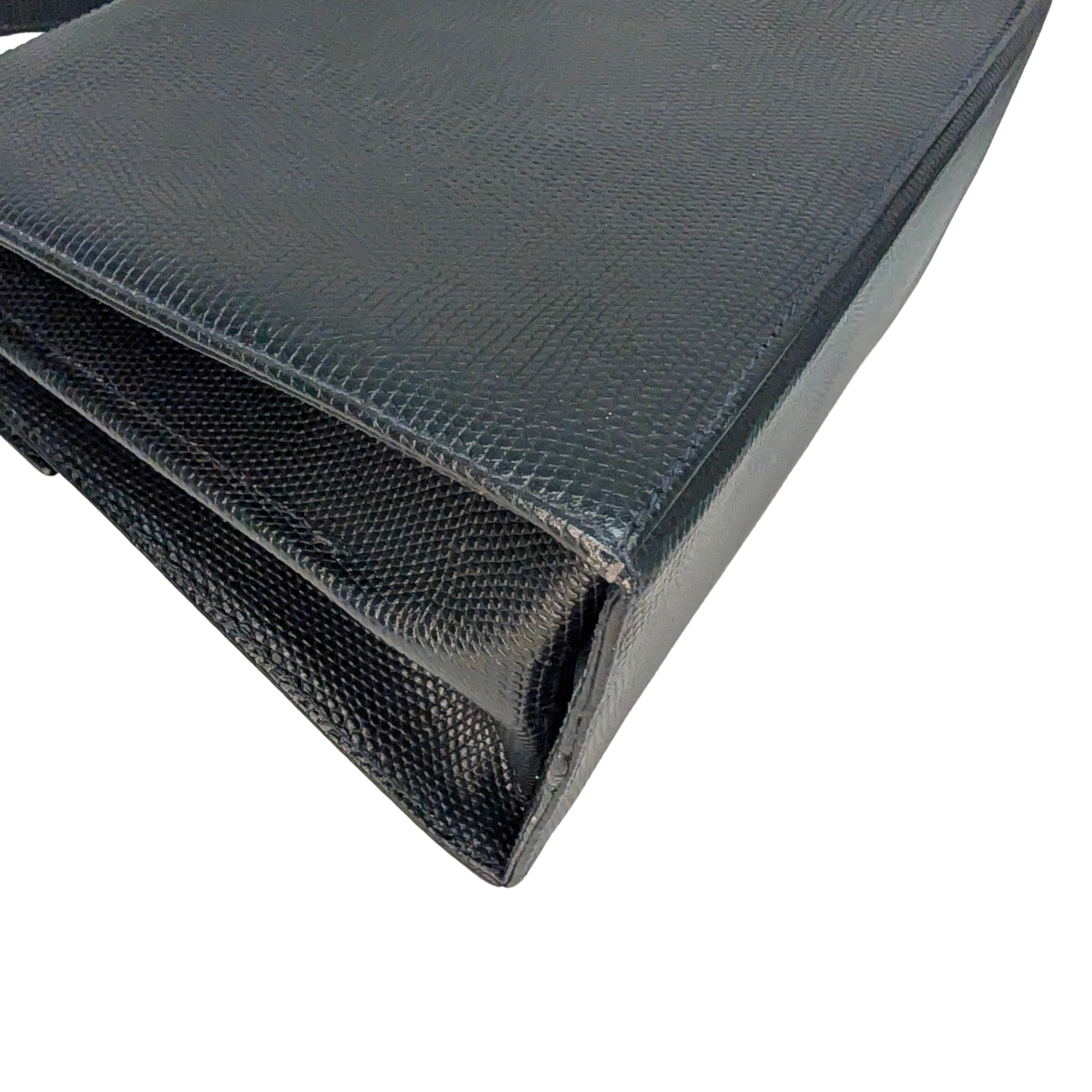 Salvatore Ferragamo Lizard Gancini Iconic Top Handle Bag