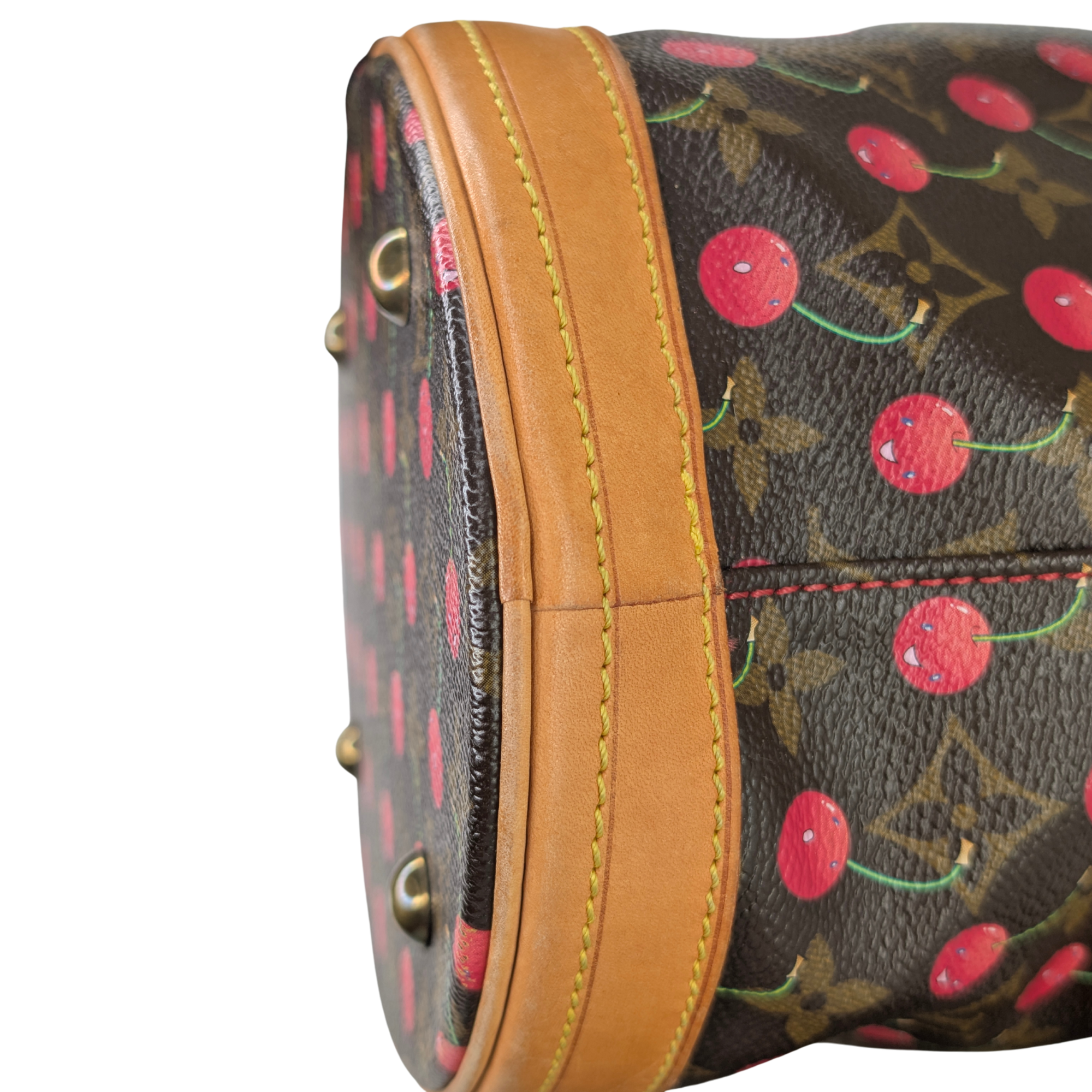 Louis Vuitton Cerises Bucket Murakami Cherry Handbag
