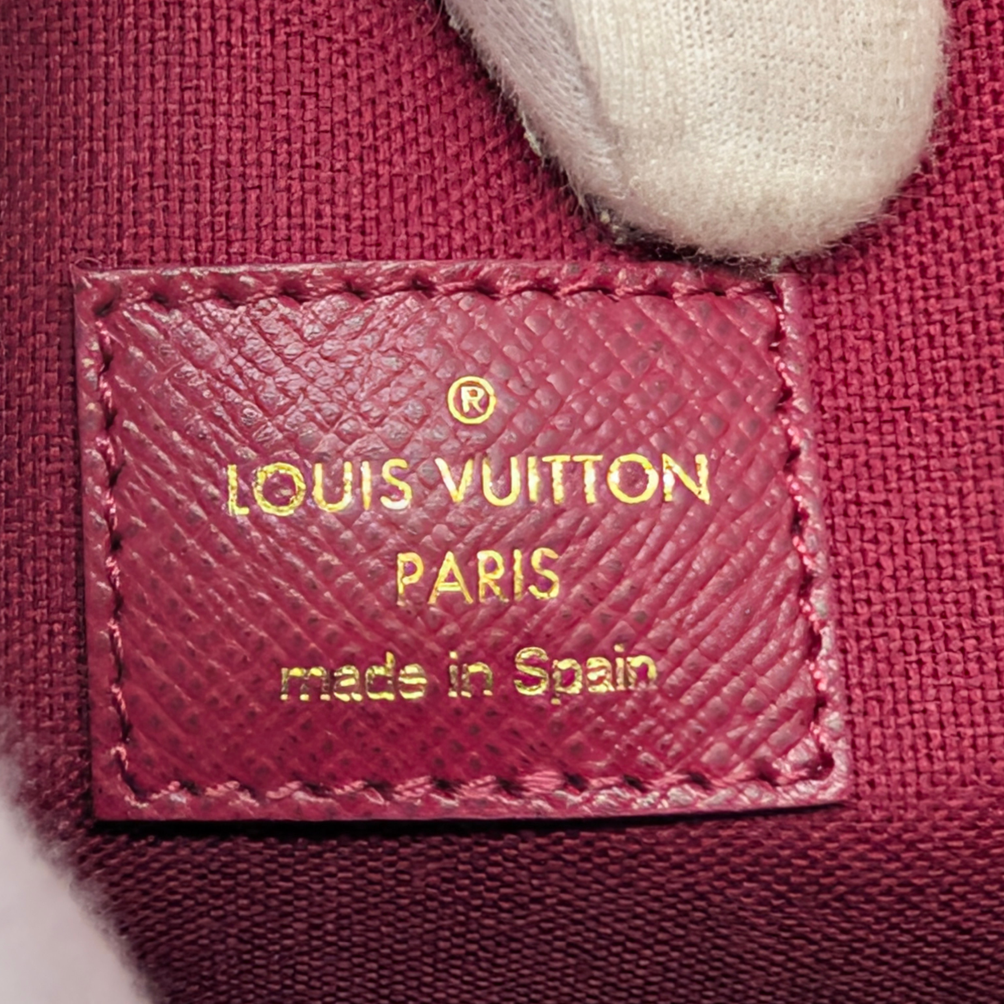 Louis Vuitton Pochette Félicie Monogram Bag Brown