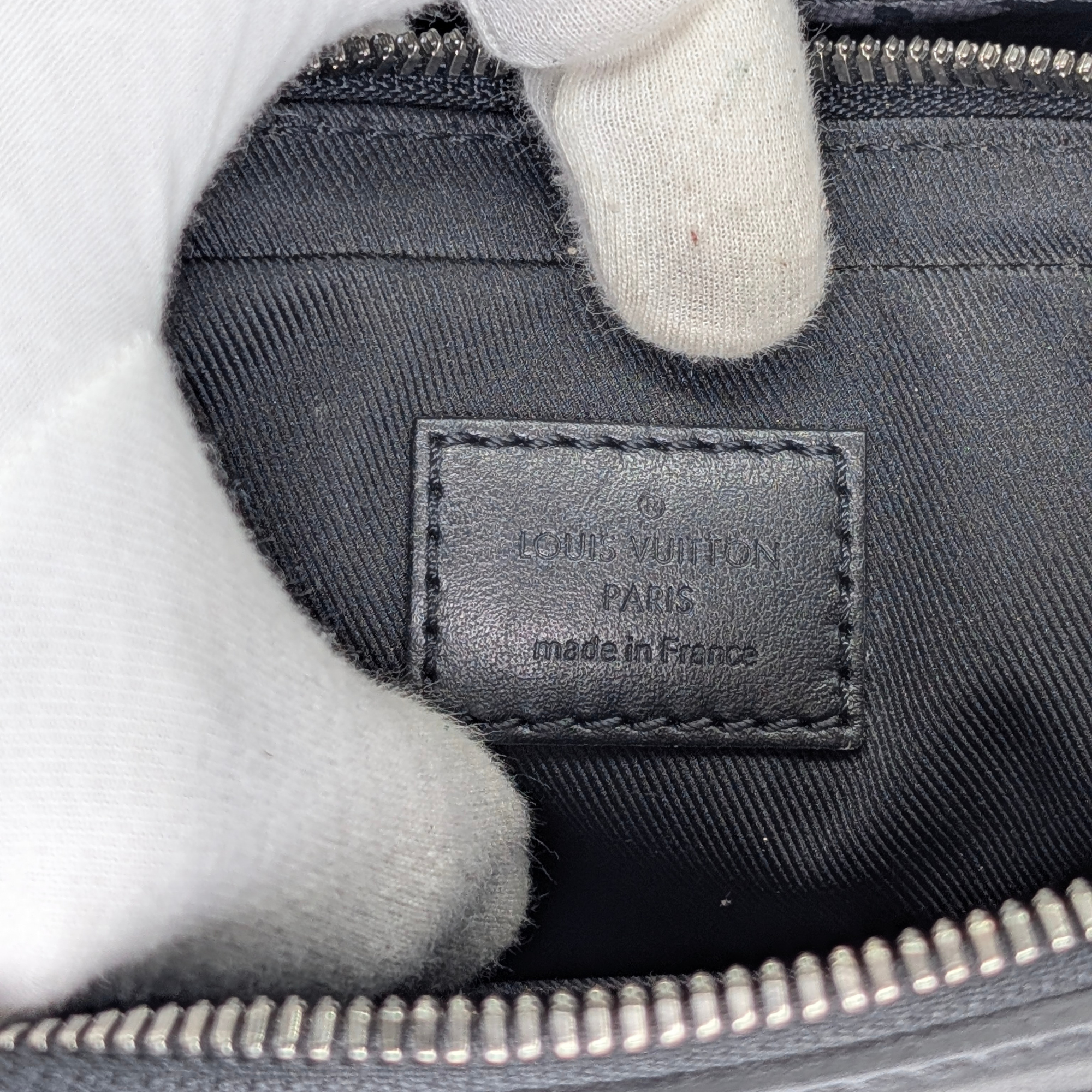 Louis Vuitton Trio Messenger Monogram Bag Black