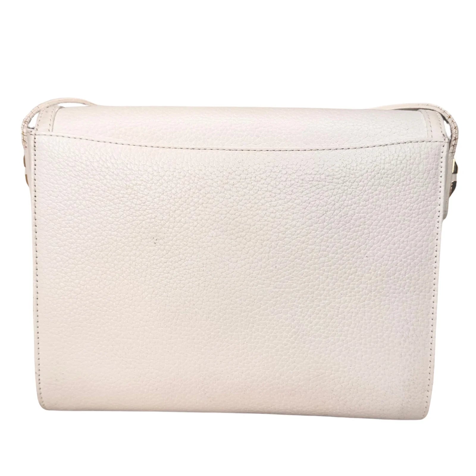 Burberry Leather Crossbody Bag white