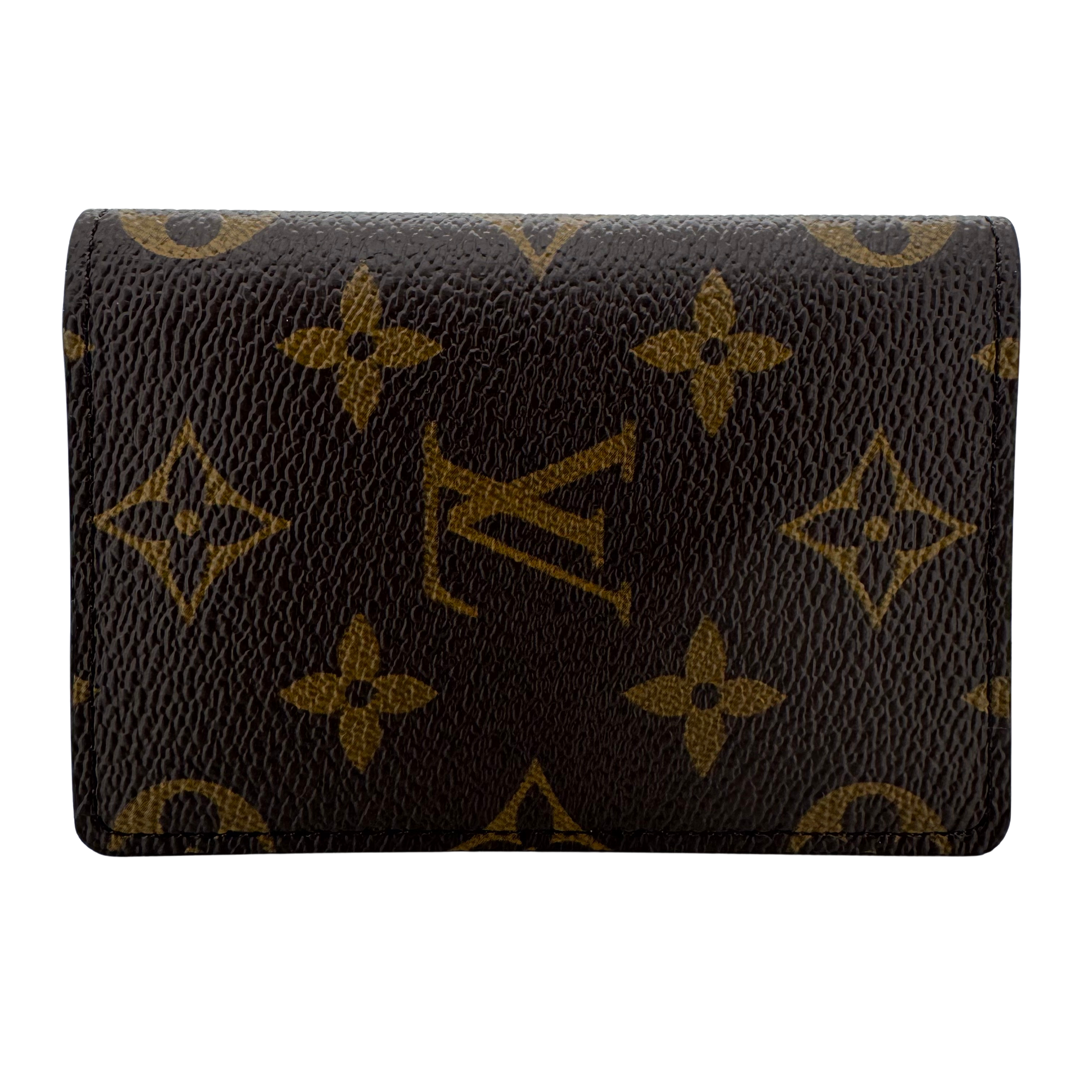 Louis Vuitton Pocket Organiser Card Holder Wallet Monogram