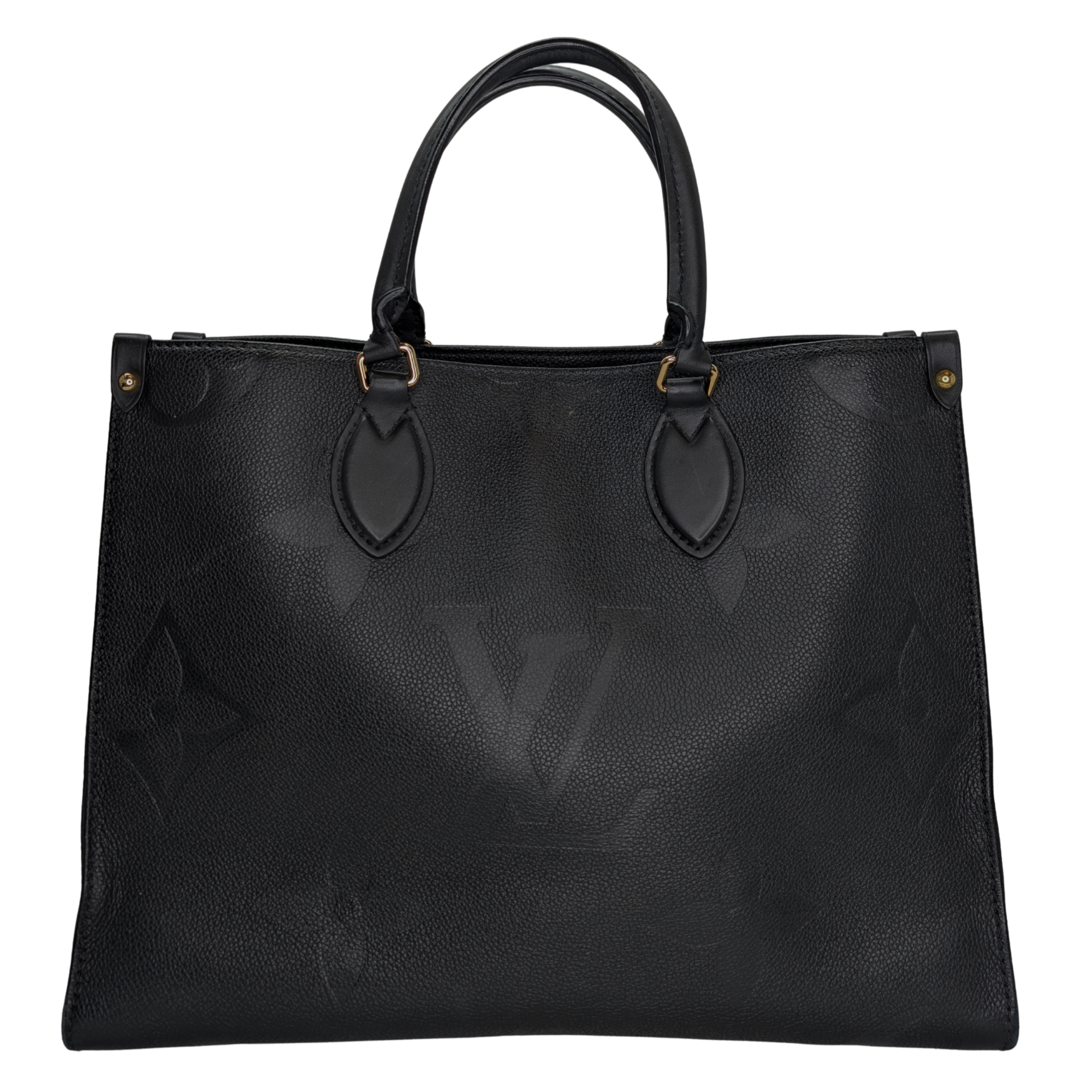 Louis Vuitton Onthego MM Empreinte Leather Black