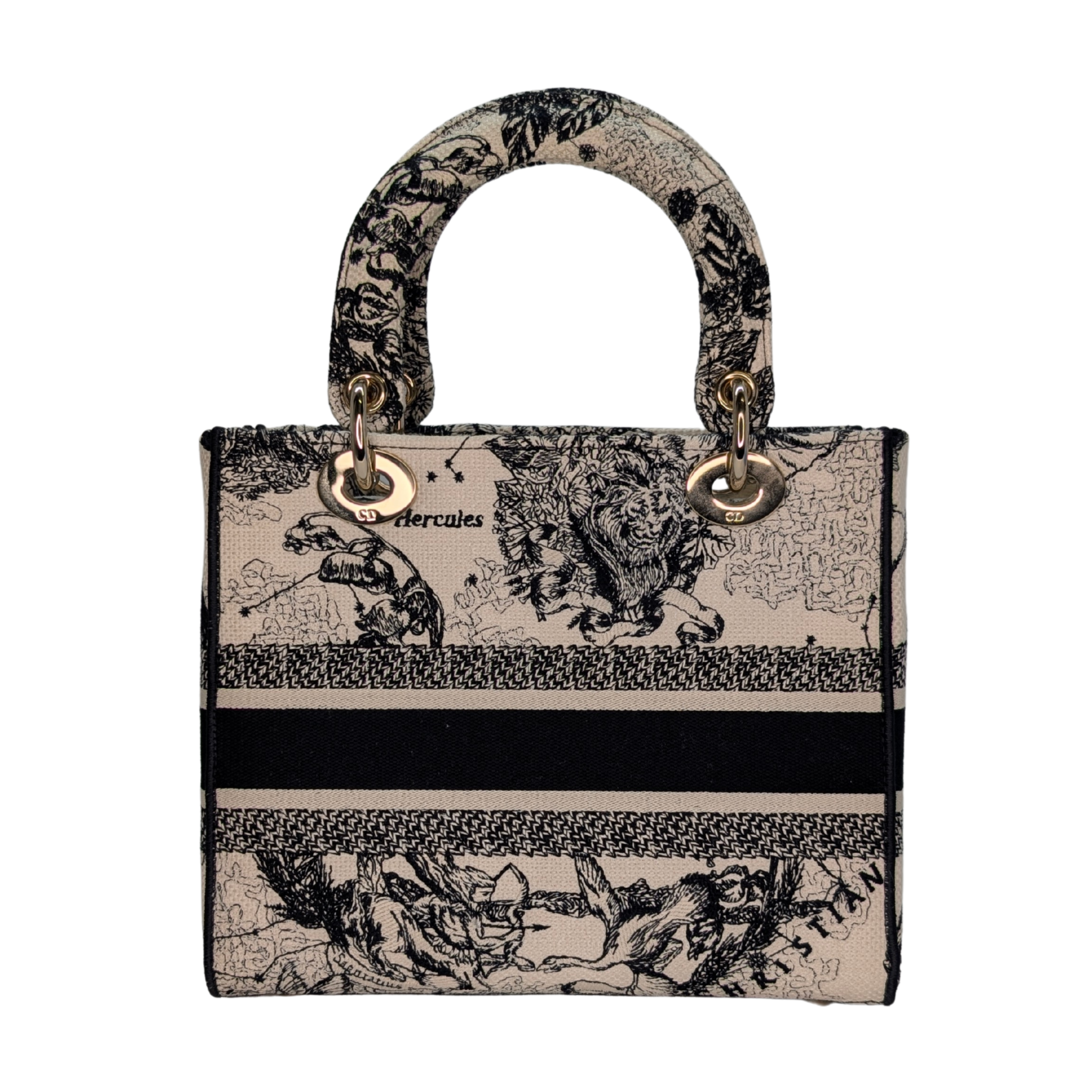 Dior Lady D-Lite Medium Toile de Jouy Zodiac Bag