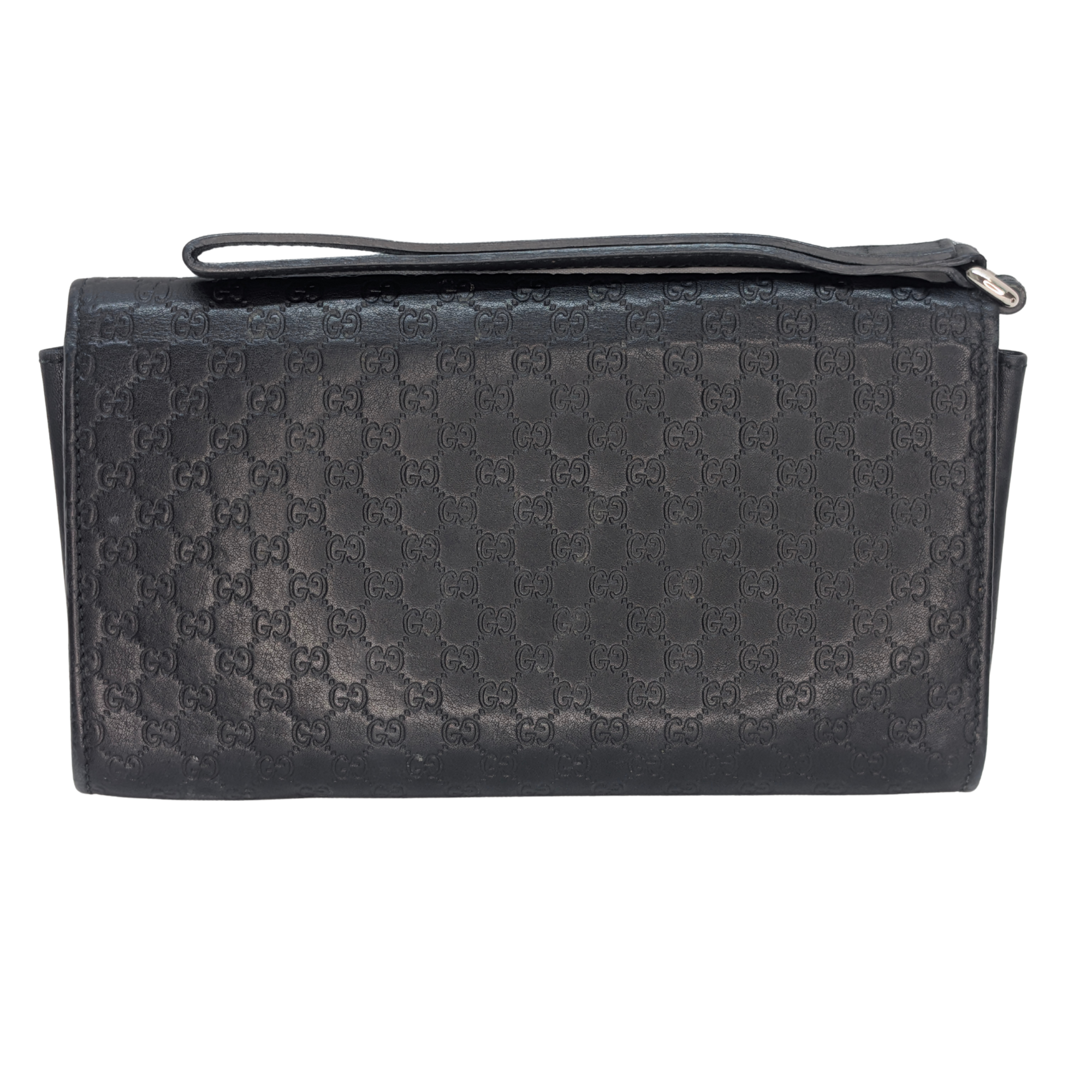 Gucci Microguccissima Clutch Wallet Black