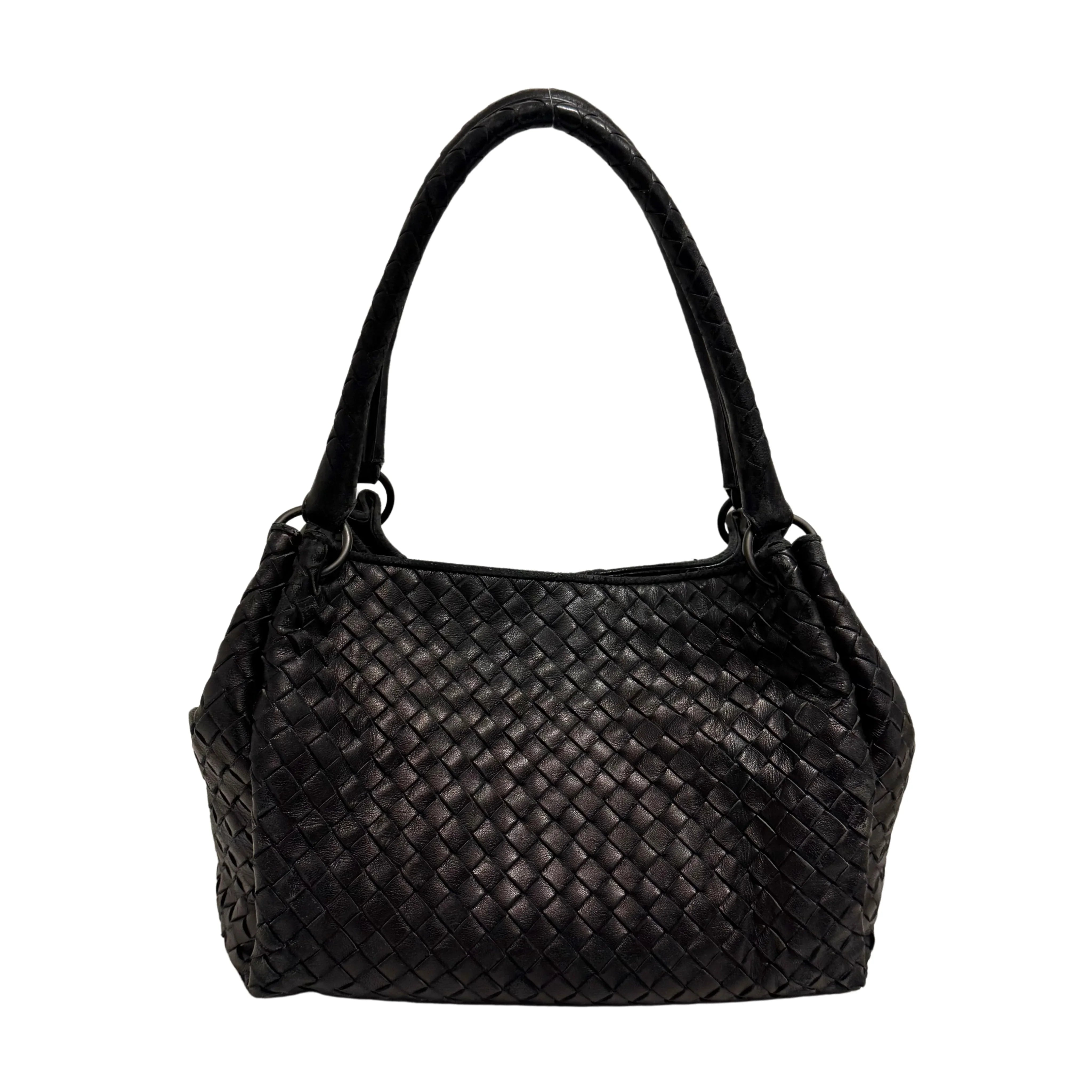 Bottega Veneta intrecciato Bag Black