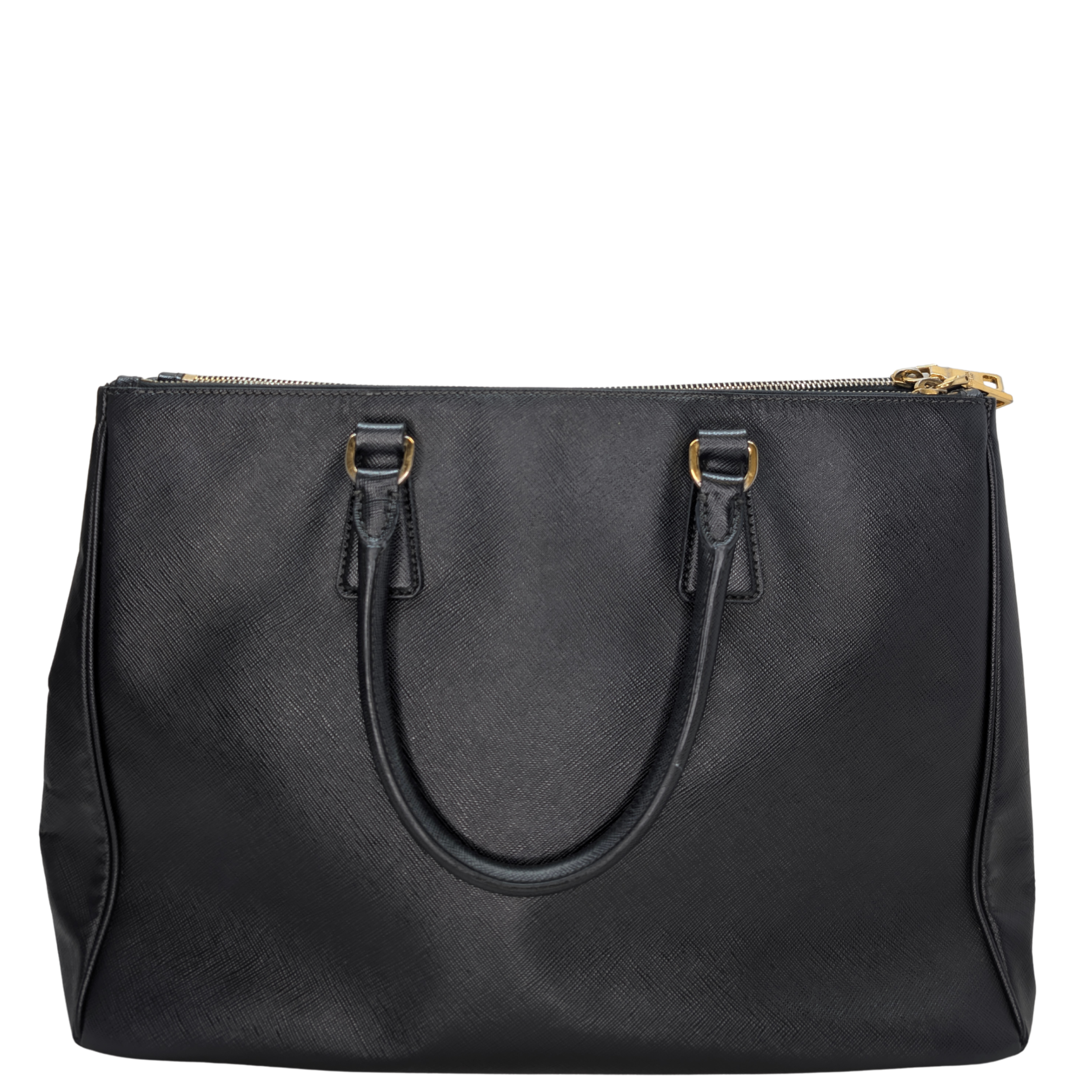Prada Galleria Large Saffiano Leather Tote Black