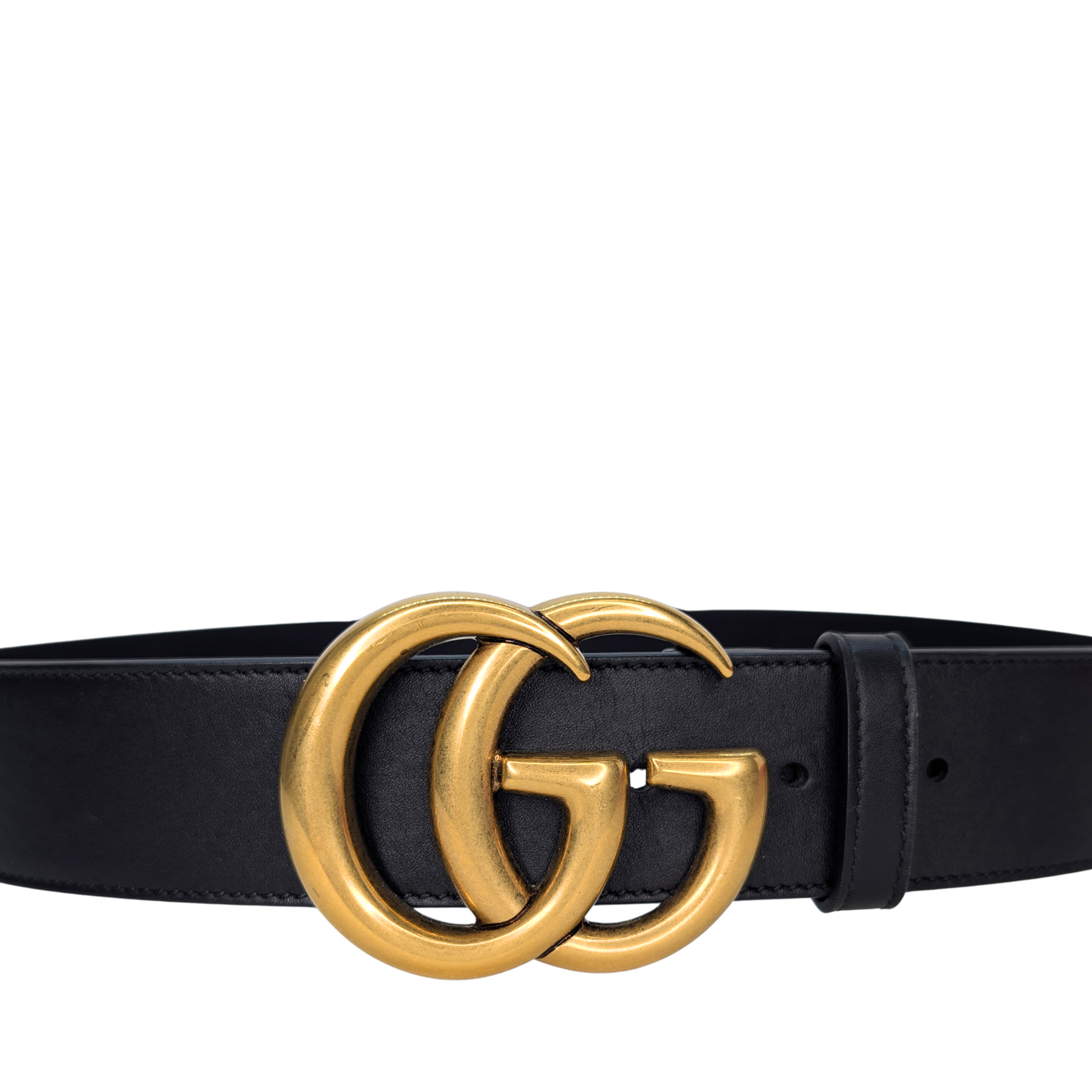 Gucci GG Wide Marmont Leather Belt