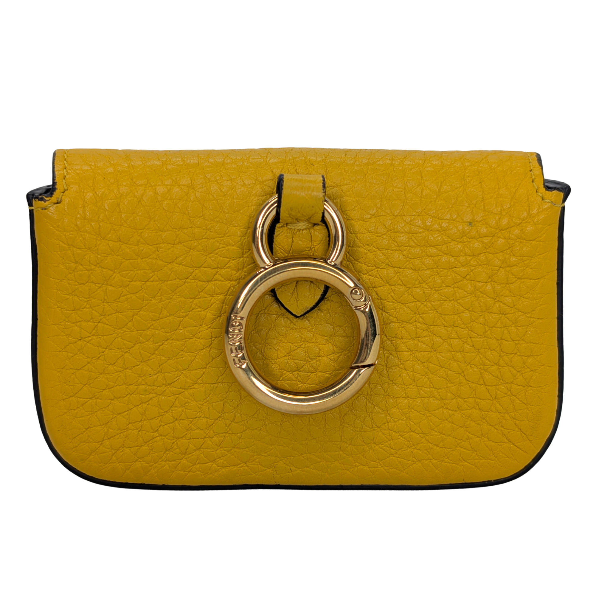 Fendi Nano Baguette Bag Charm Yellow
