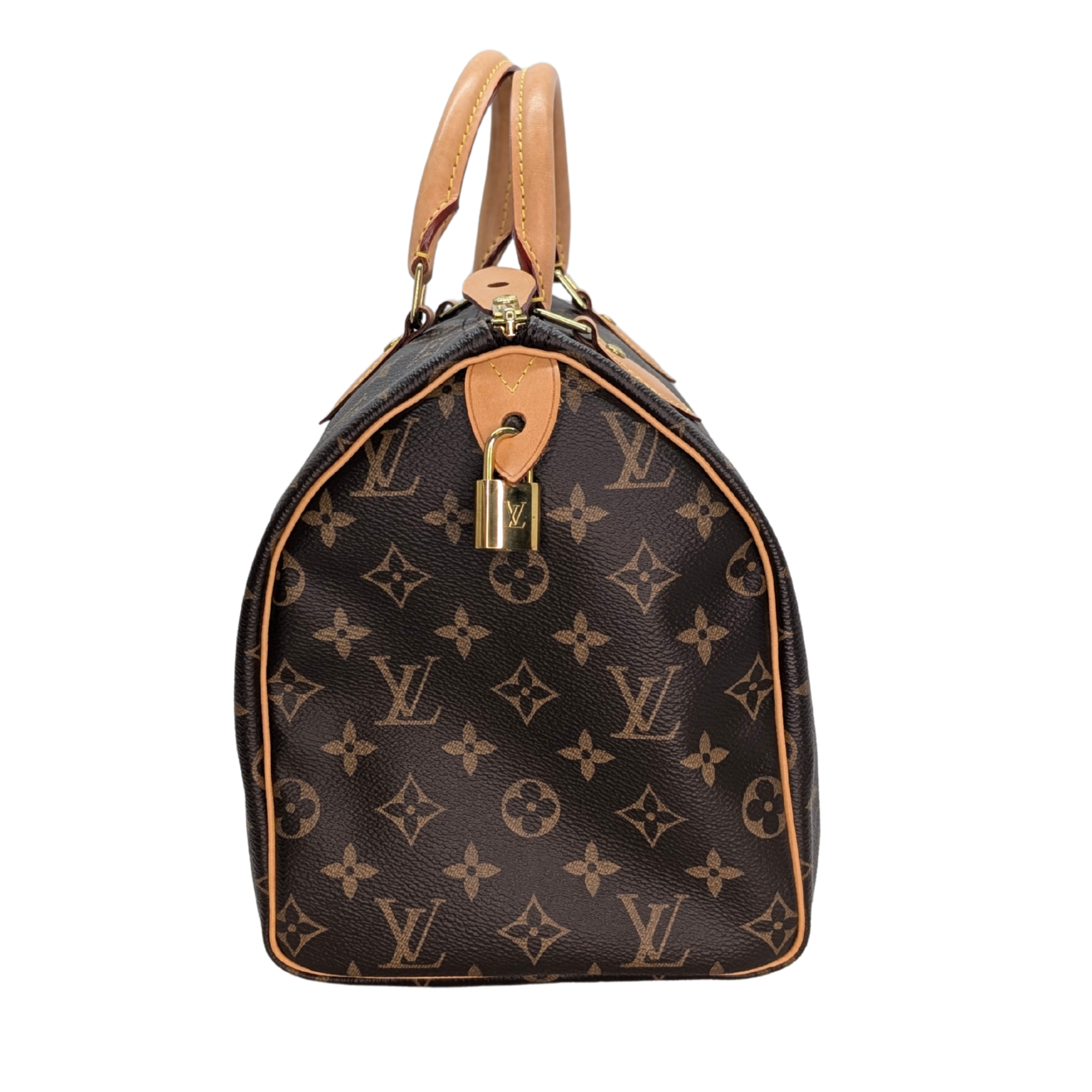 Louis Vuitton Speedy Bandoulière 30 Handbag Brown