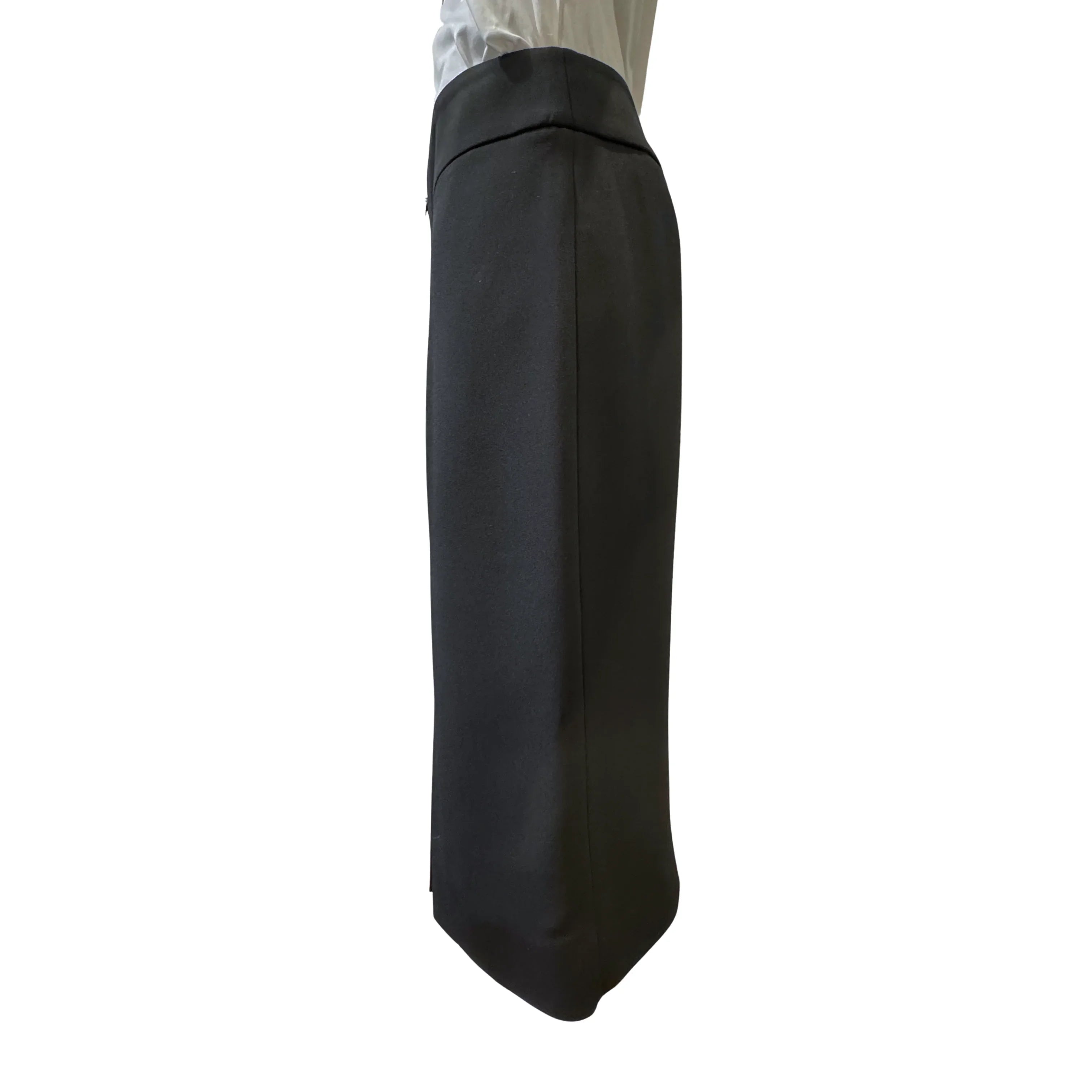 Tom Ford Zip-Detail Pencil Midi Skirt Black, 38