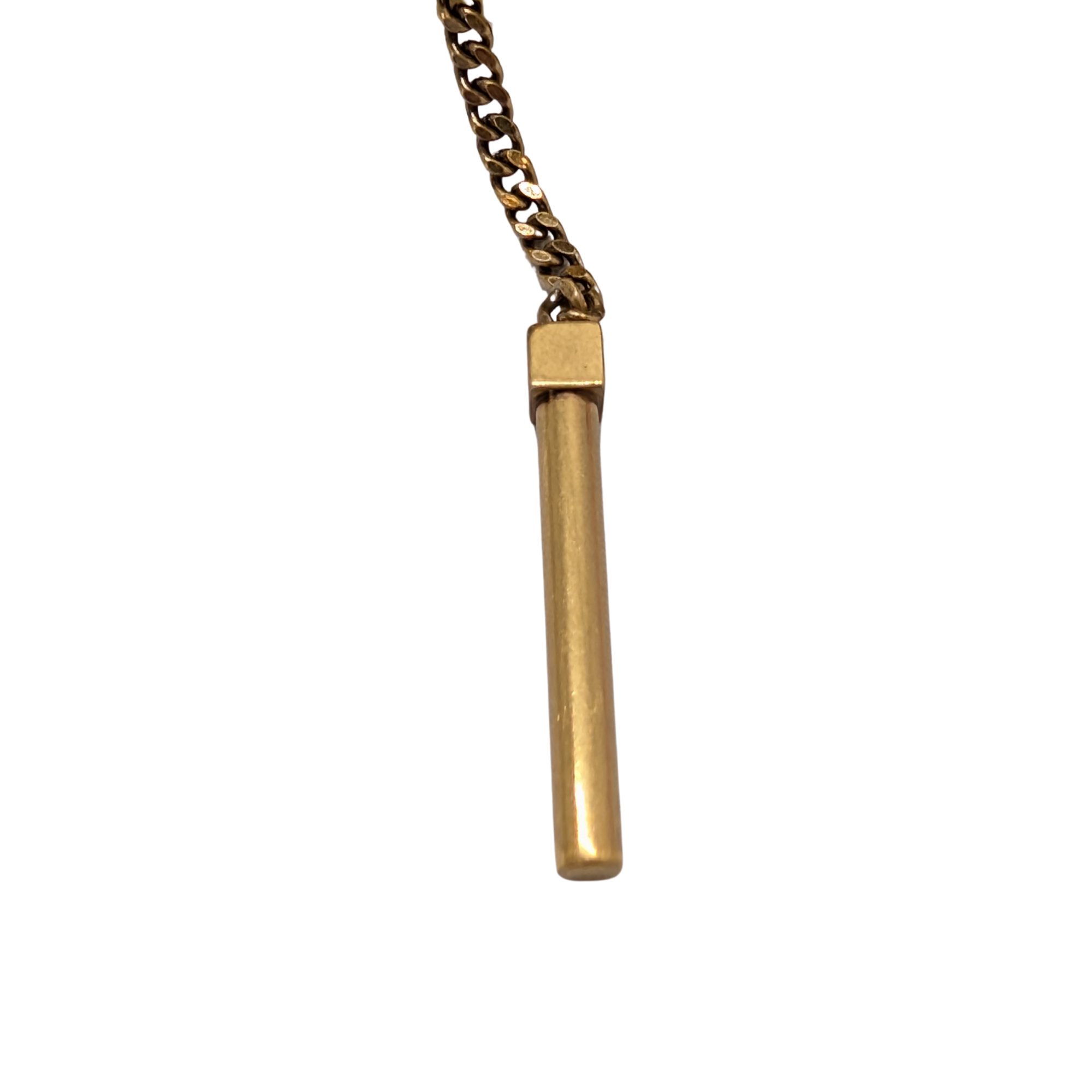 Yves Saint Lauren Embossed Crocodile Belt Black 80cm - Lost Designer