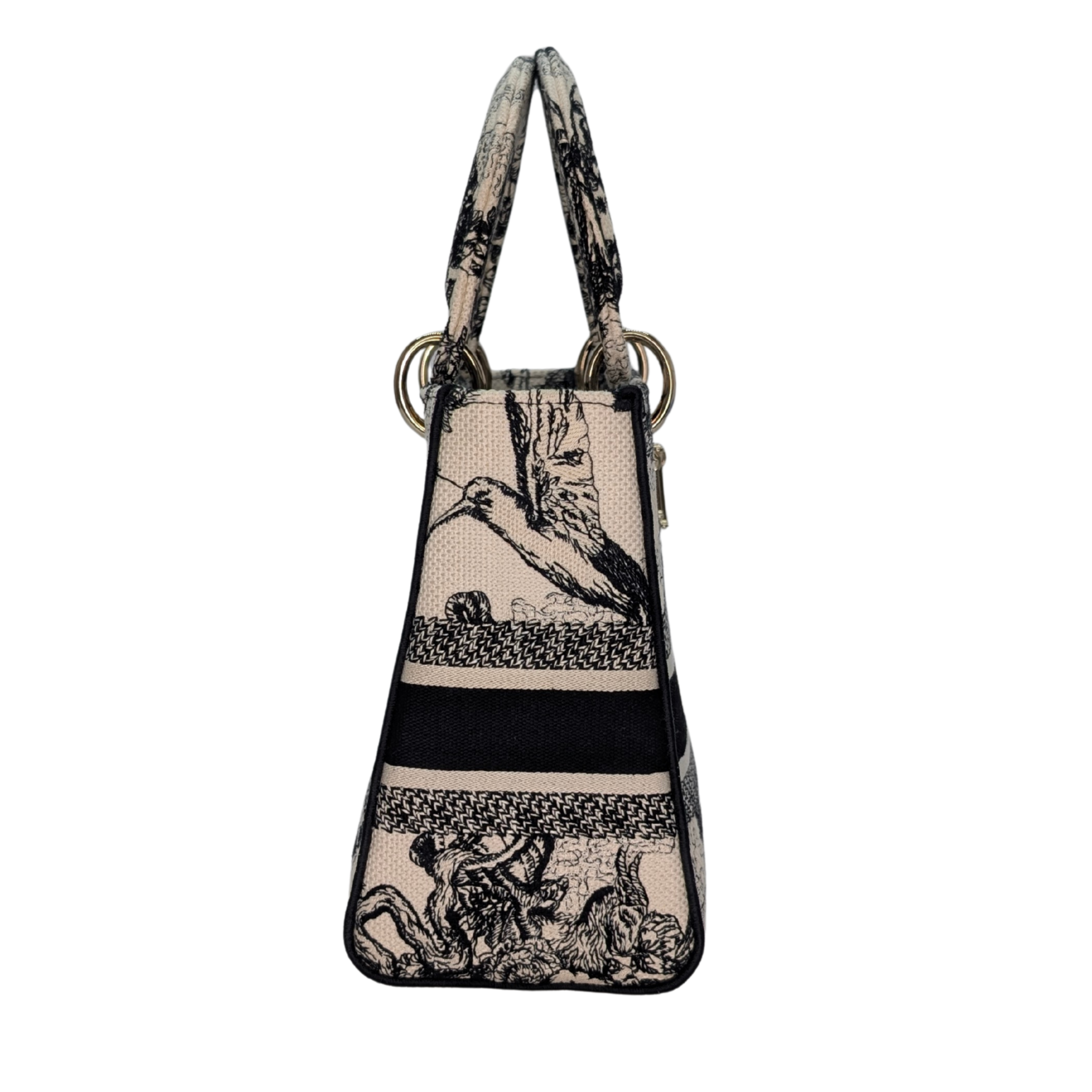 Dior Lady D-Lite Medium Toile de Jouy Zodiac Bag