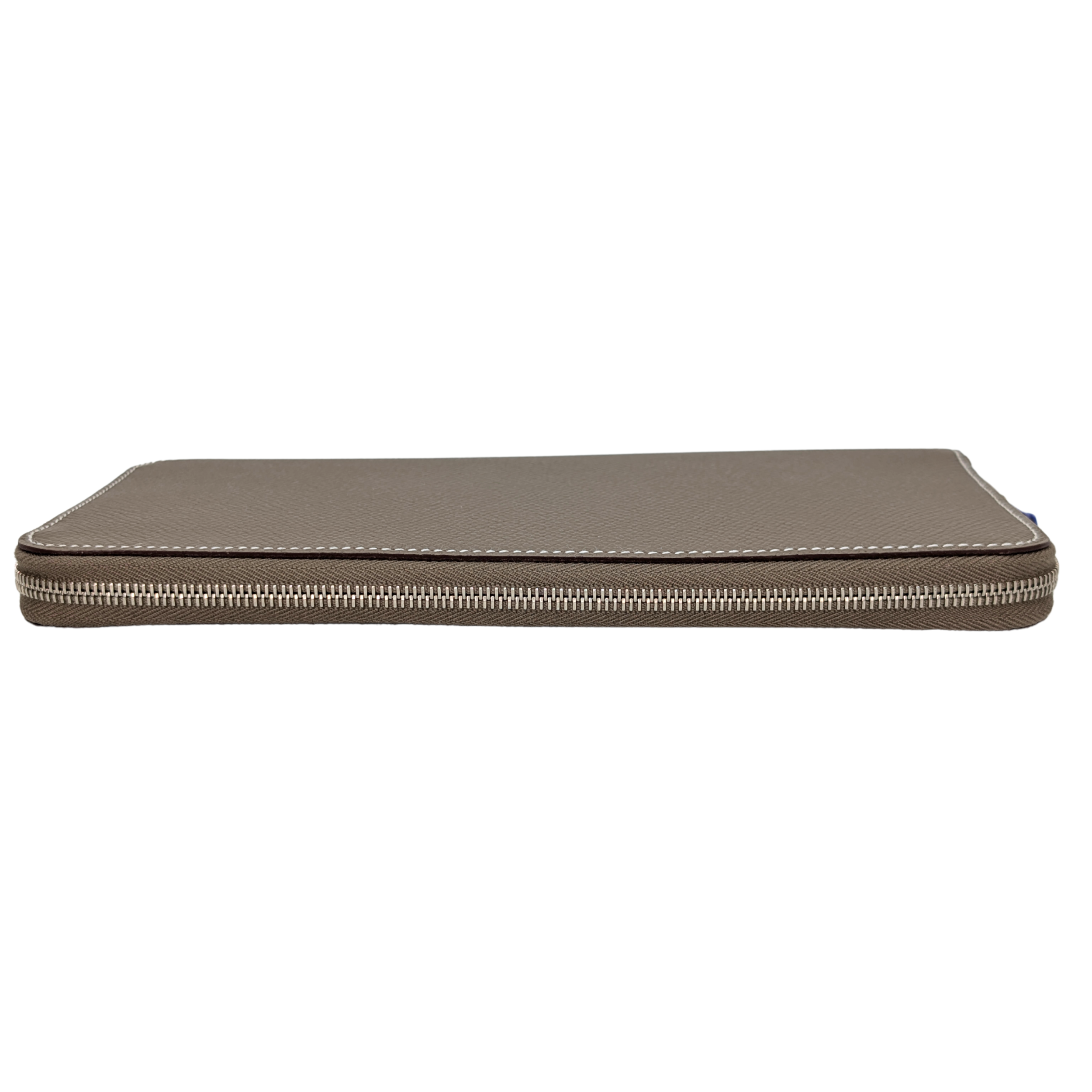 Hermes Silk'In Classique long wallet Epsom étoupe