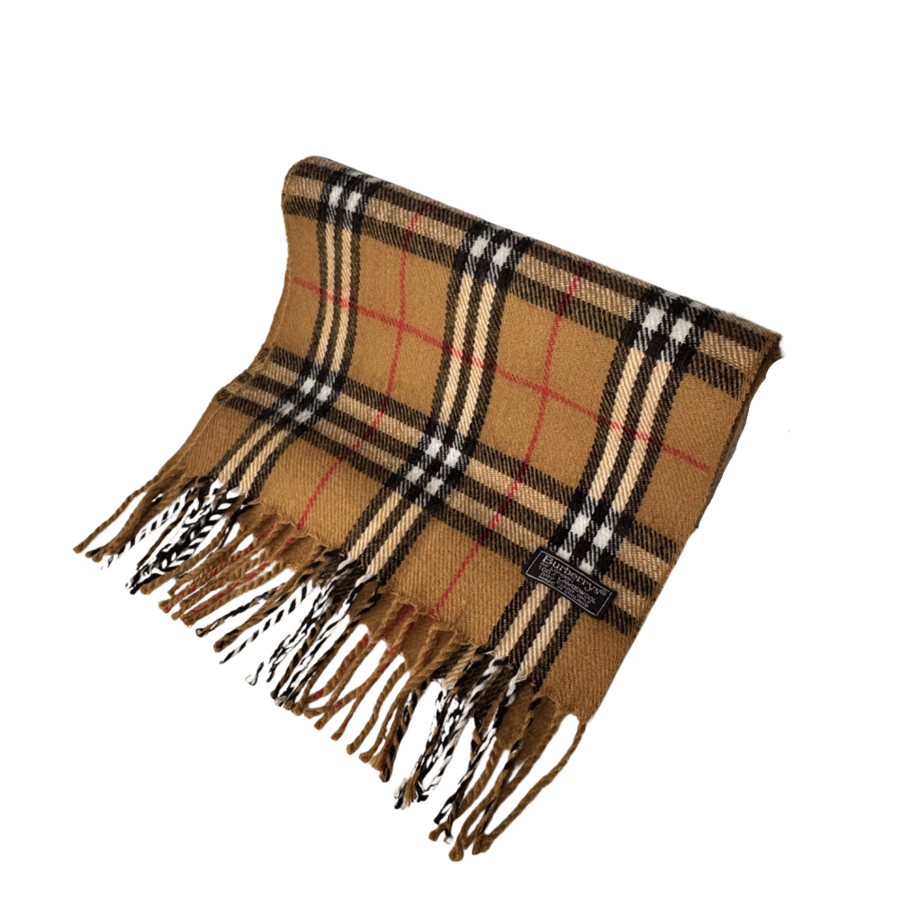 Burberry Lambswool Check Scarf