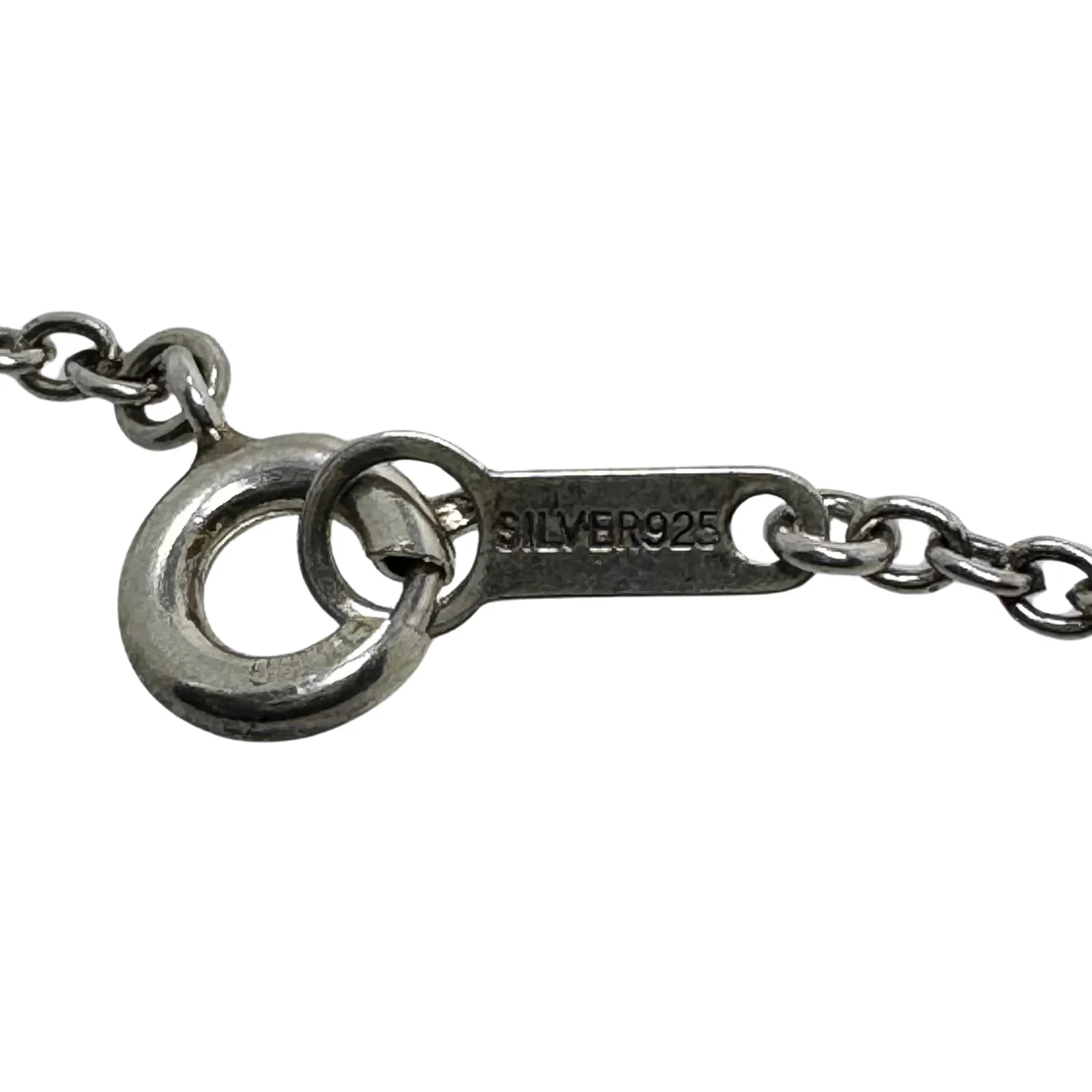 Kenzo Sterling Silver Heart Charm Bracelet
