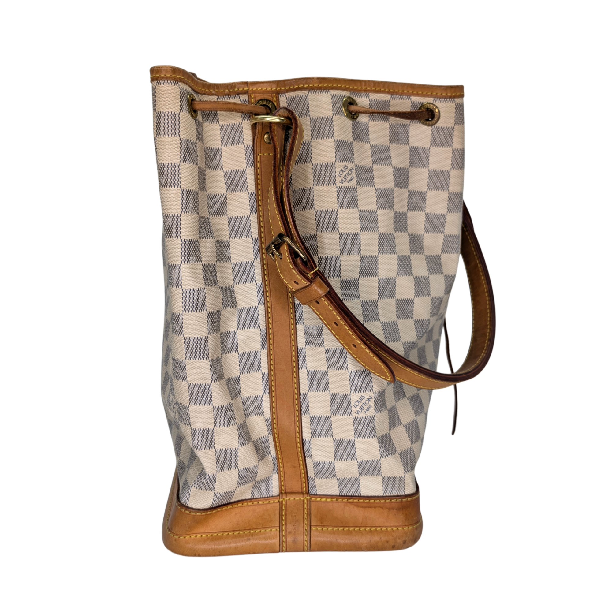 Louis Vuitton Noé Large Bucket Bag Beige