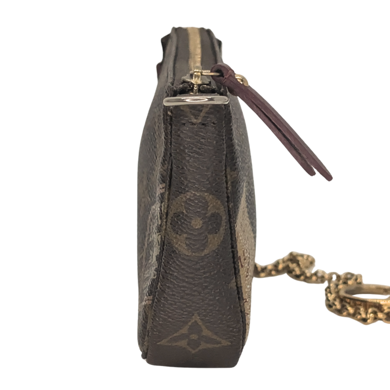 Louis Vuitton Travel Stamp Mini Pochette Bag