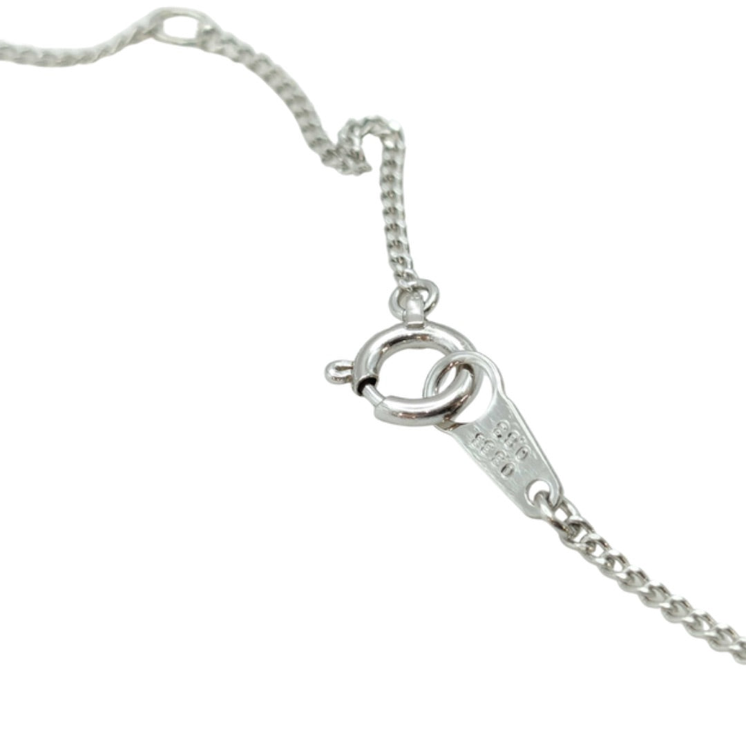 0.33Ct Natural Diamond & 0.04Ct Pink Diamond Drop Pendant Necklace In Platinum