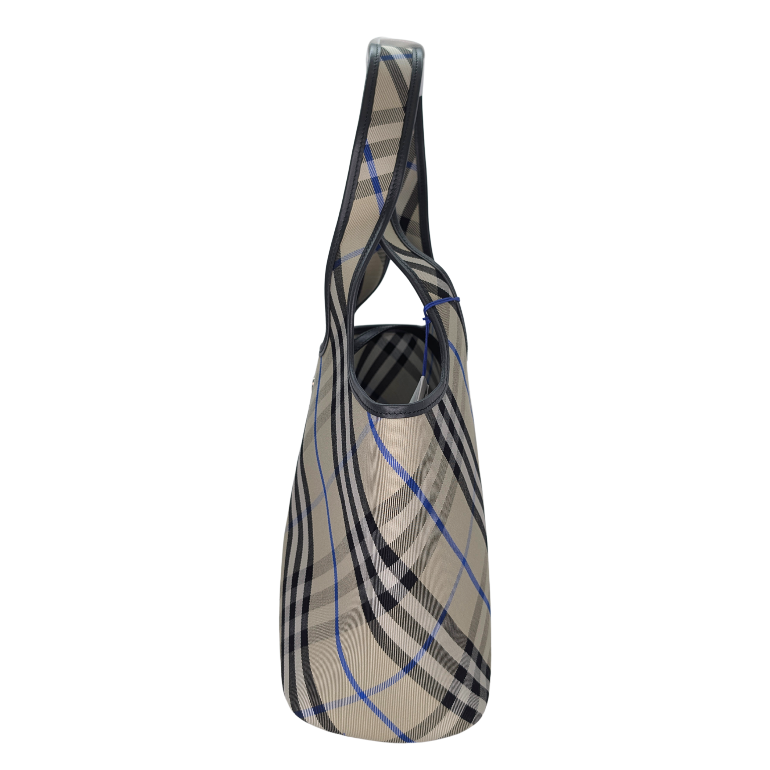 Burberry Check Medium Canvas Tote Bag