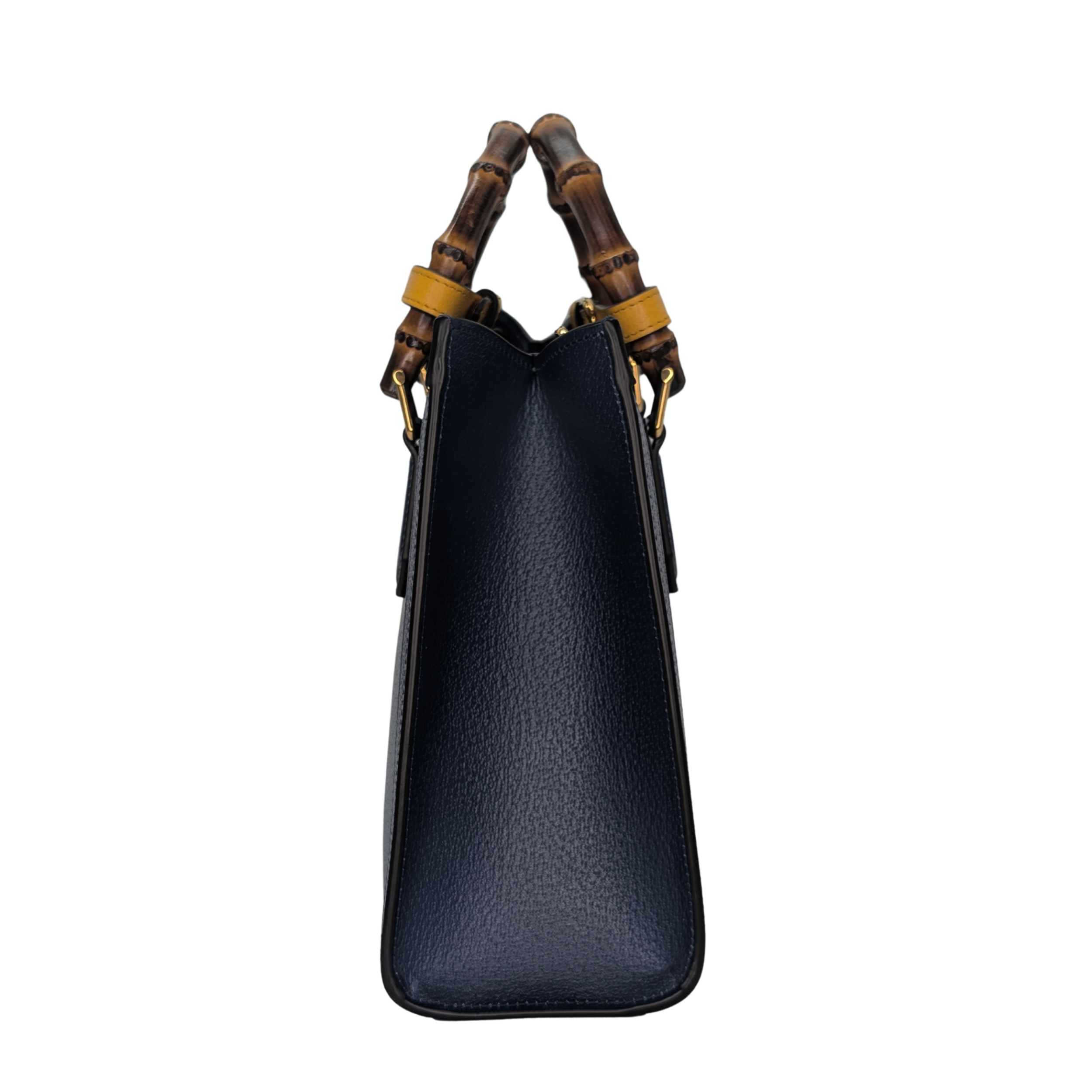 Gucci Calfskin Small Diana Tote Royal Crop Blue Bag