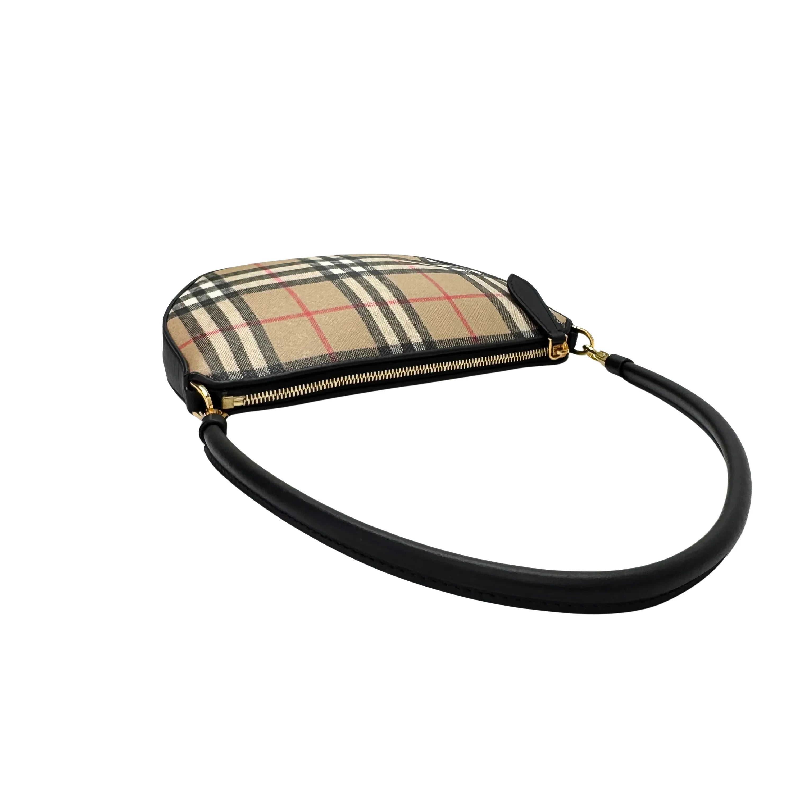 Burberry Olympia Shoulder Bag Beige - Lost Designer