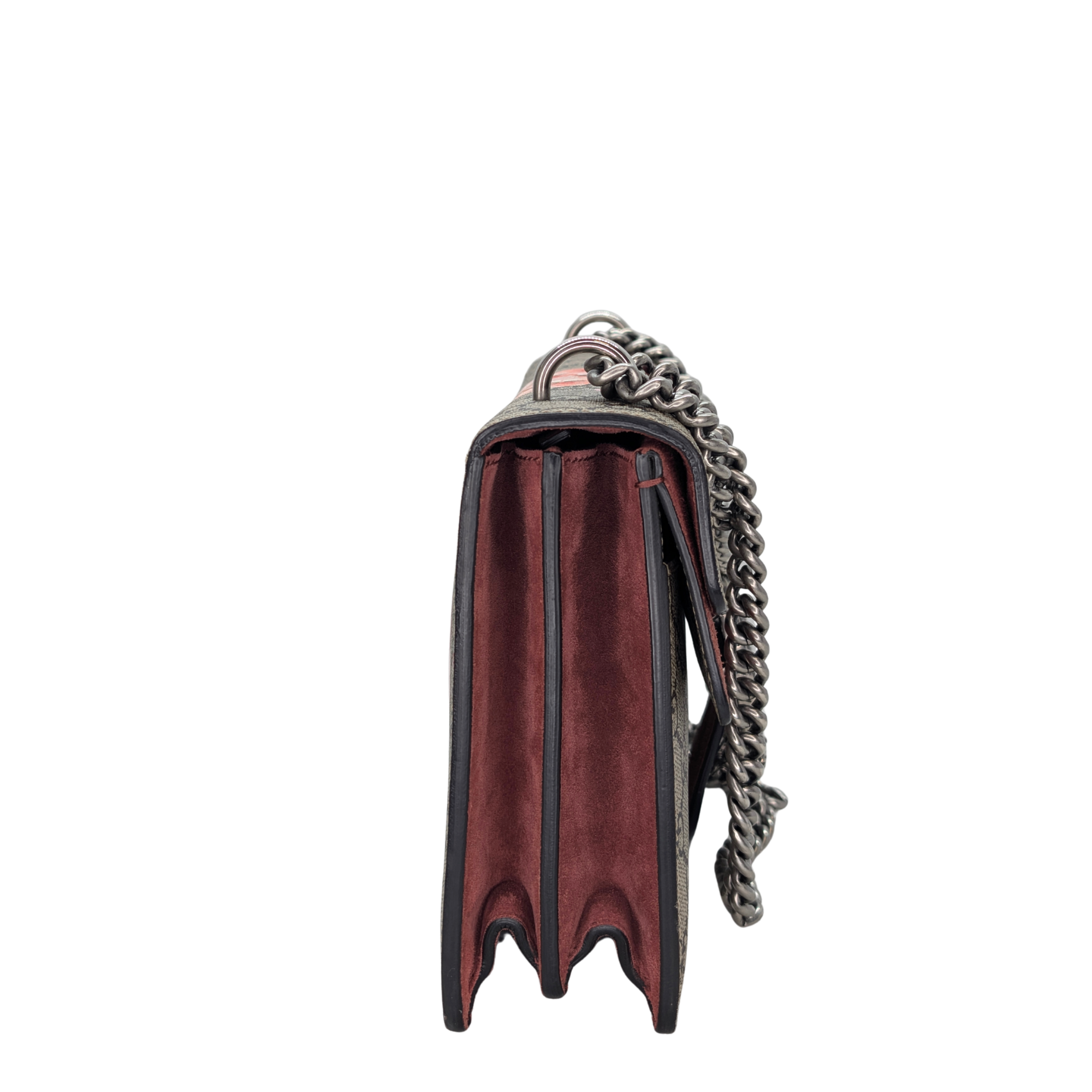 Gucci GG Supreme Blooms Small Dionysus Bag