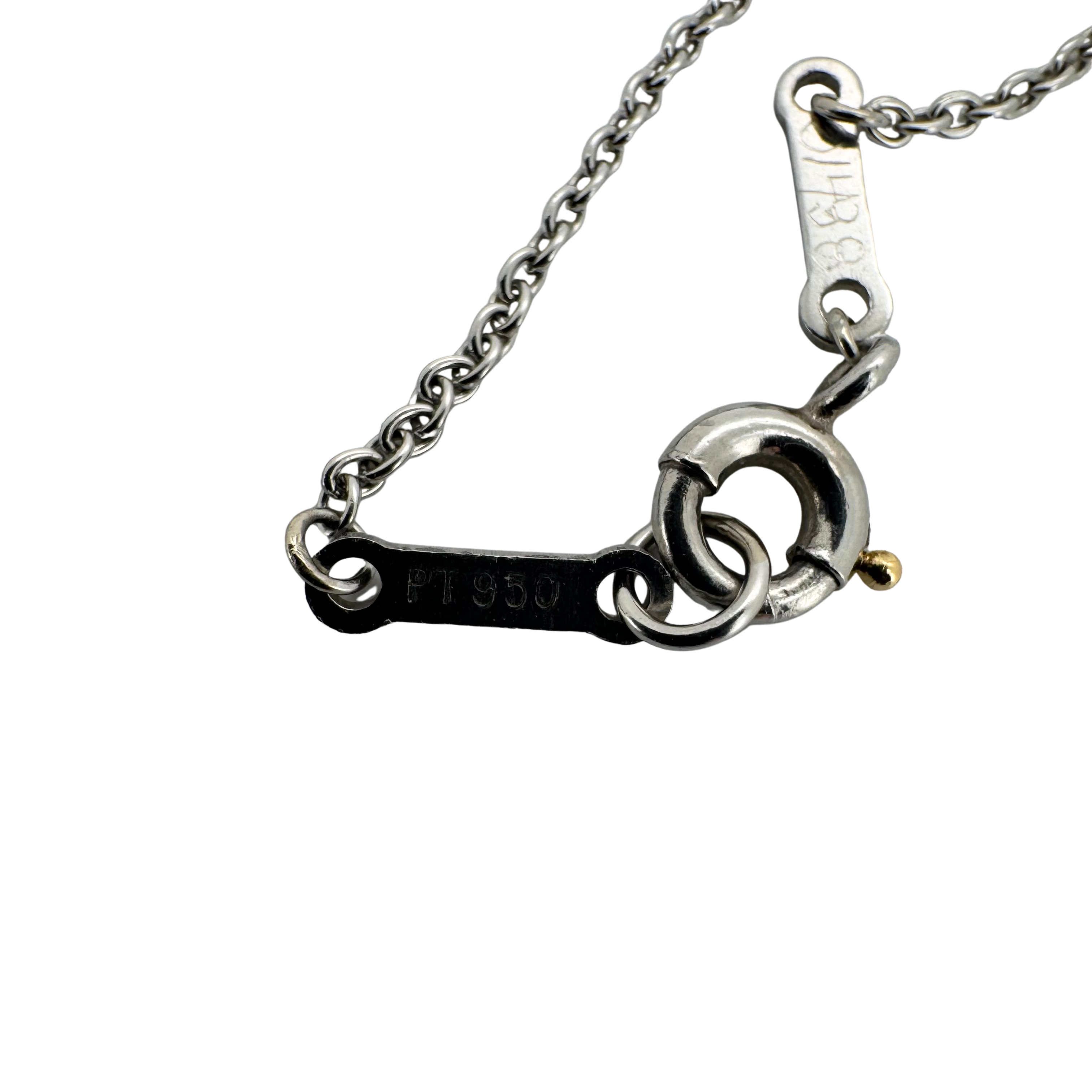 Tiffany & Co Elsa Peretti By The Yard Platinum 0.17 Ct Diamond Necklace - Lost Designer