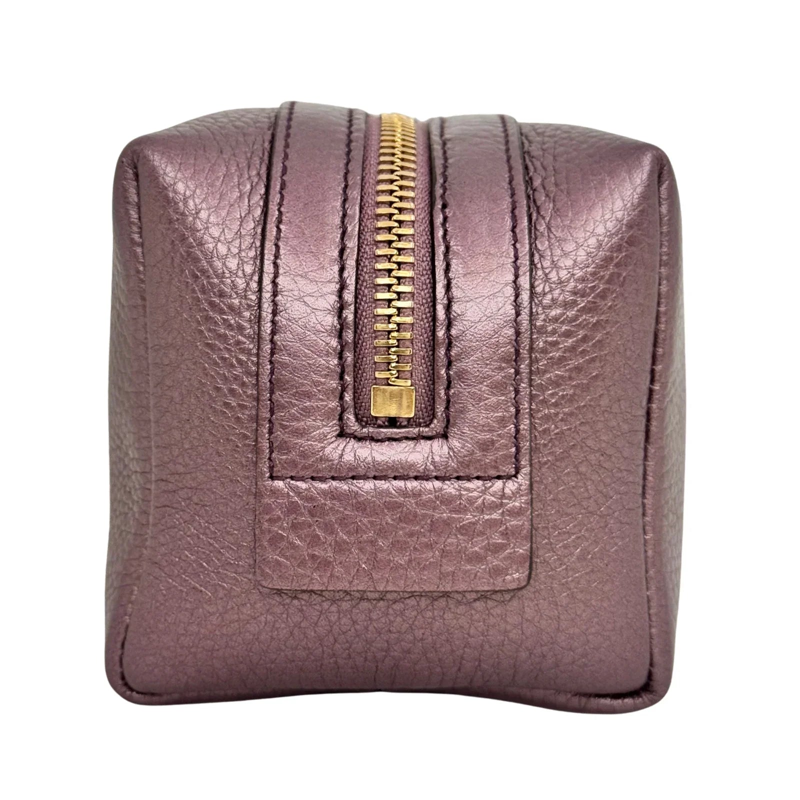 Gucci Soho Cosmetic Pouch in Rose Gold Pebbled Leather - Lost Designer