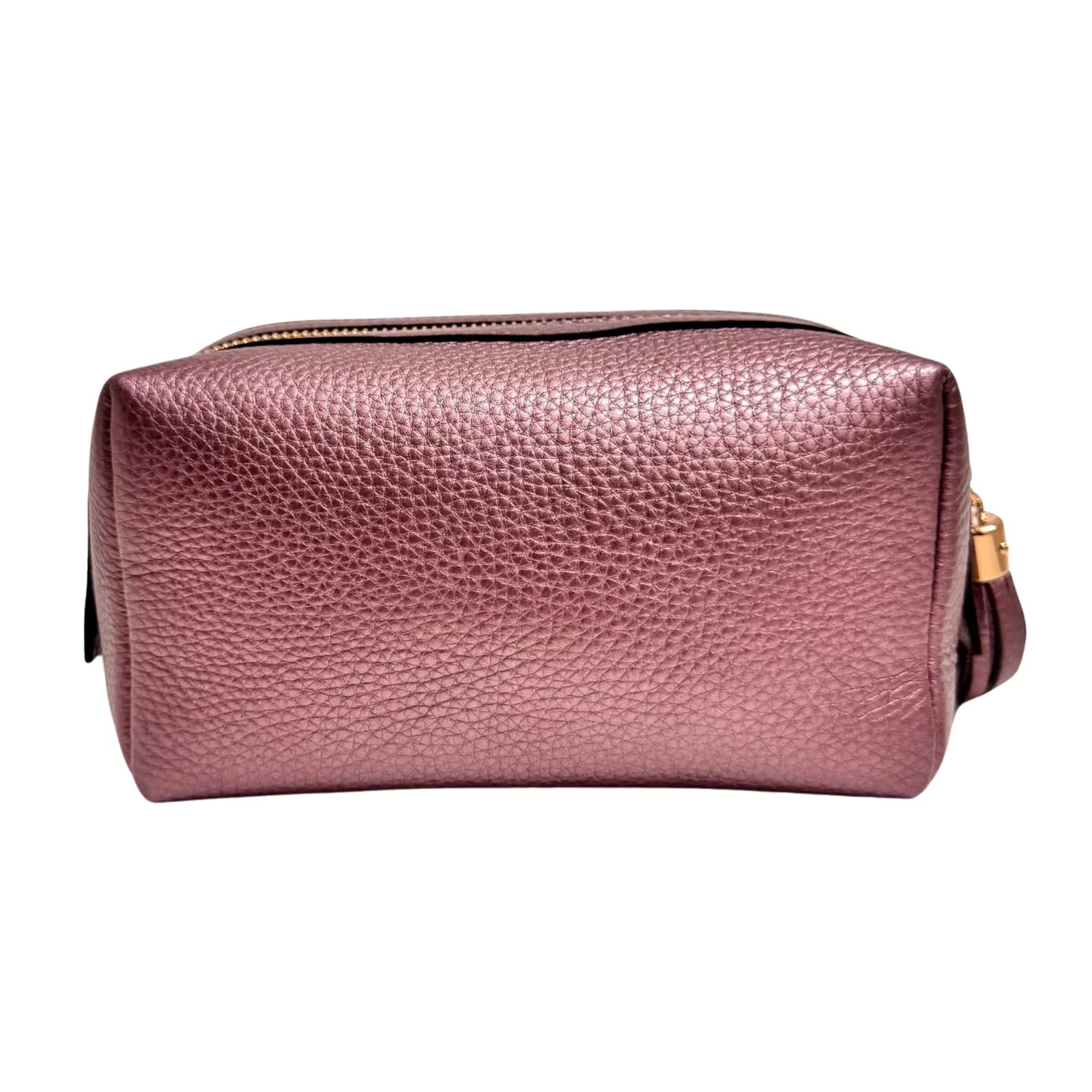 Gucci Soho Cosmetic Pouch in Rose Gold Pebbled Leather - Lost Designer