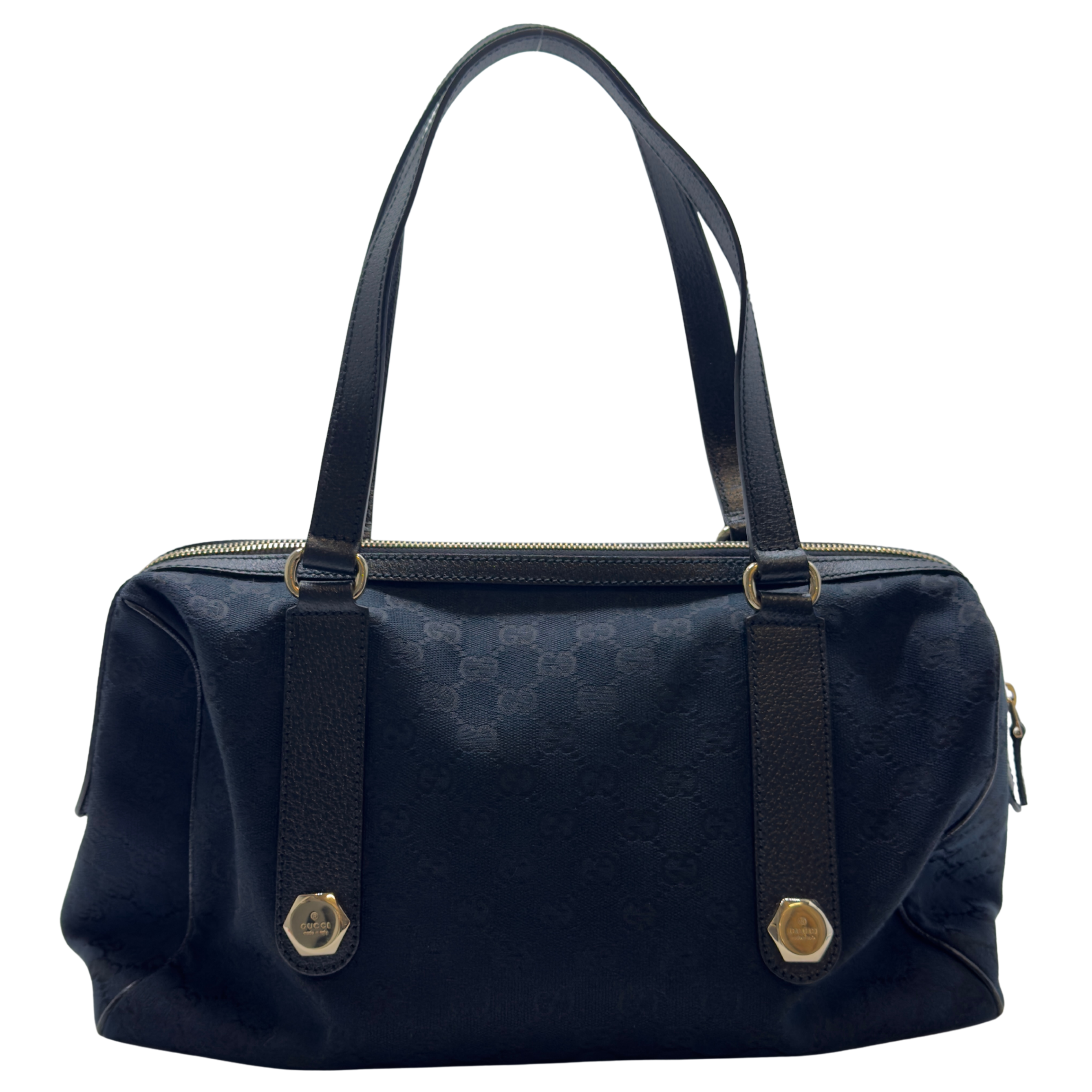 Gucci Boston Bag GG Supreme Black