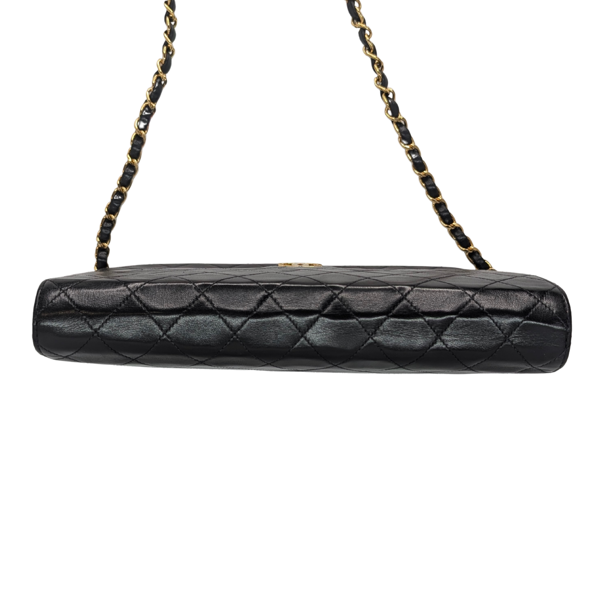 Chanel Quilted Single Flap Timeless/Classique Shoulder Bag Black