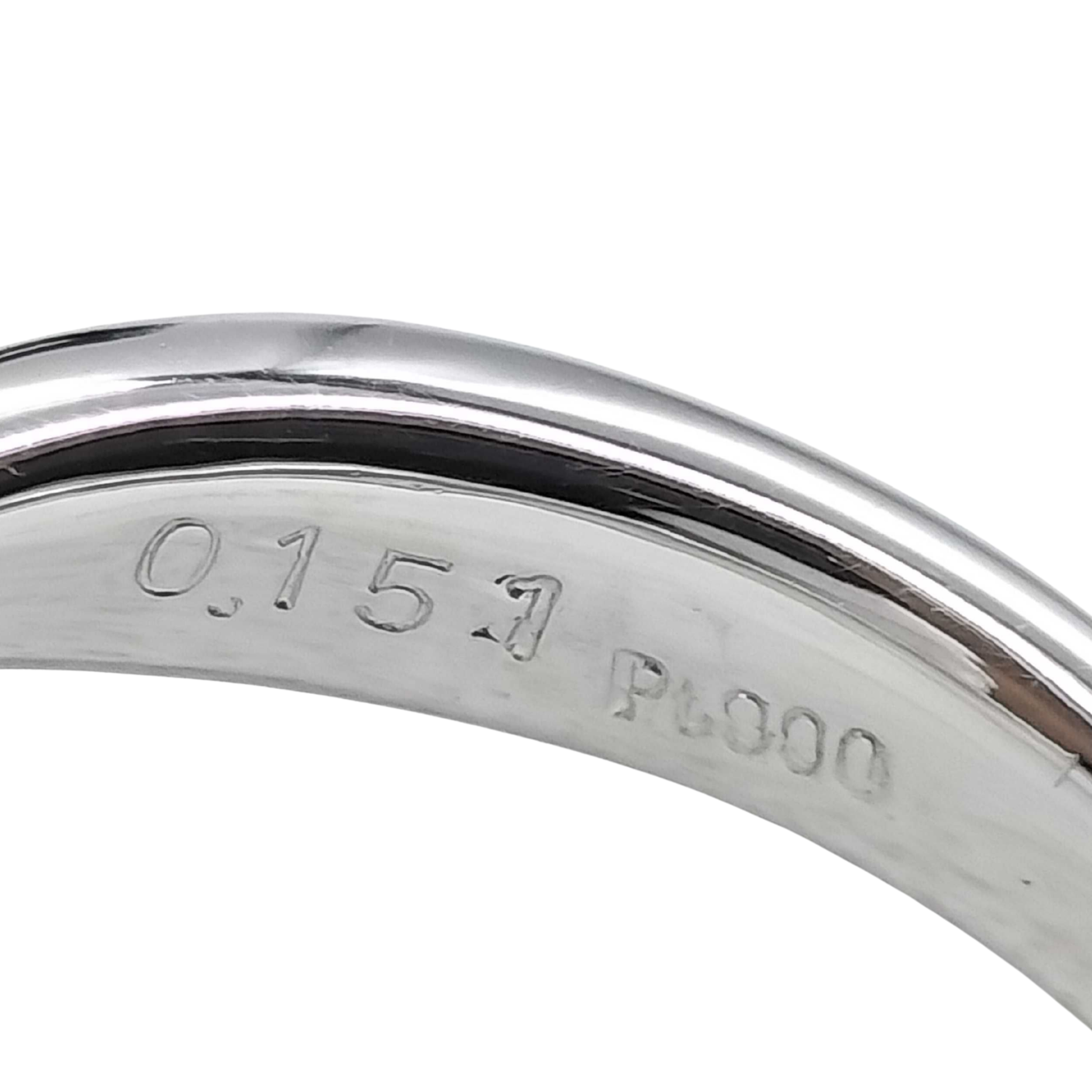 0.15Ct Natural Pink Diamond & 0.30Ct White Diamonds Halo Ring In Platinum