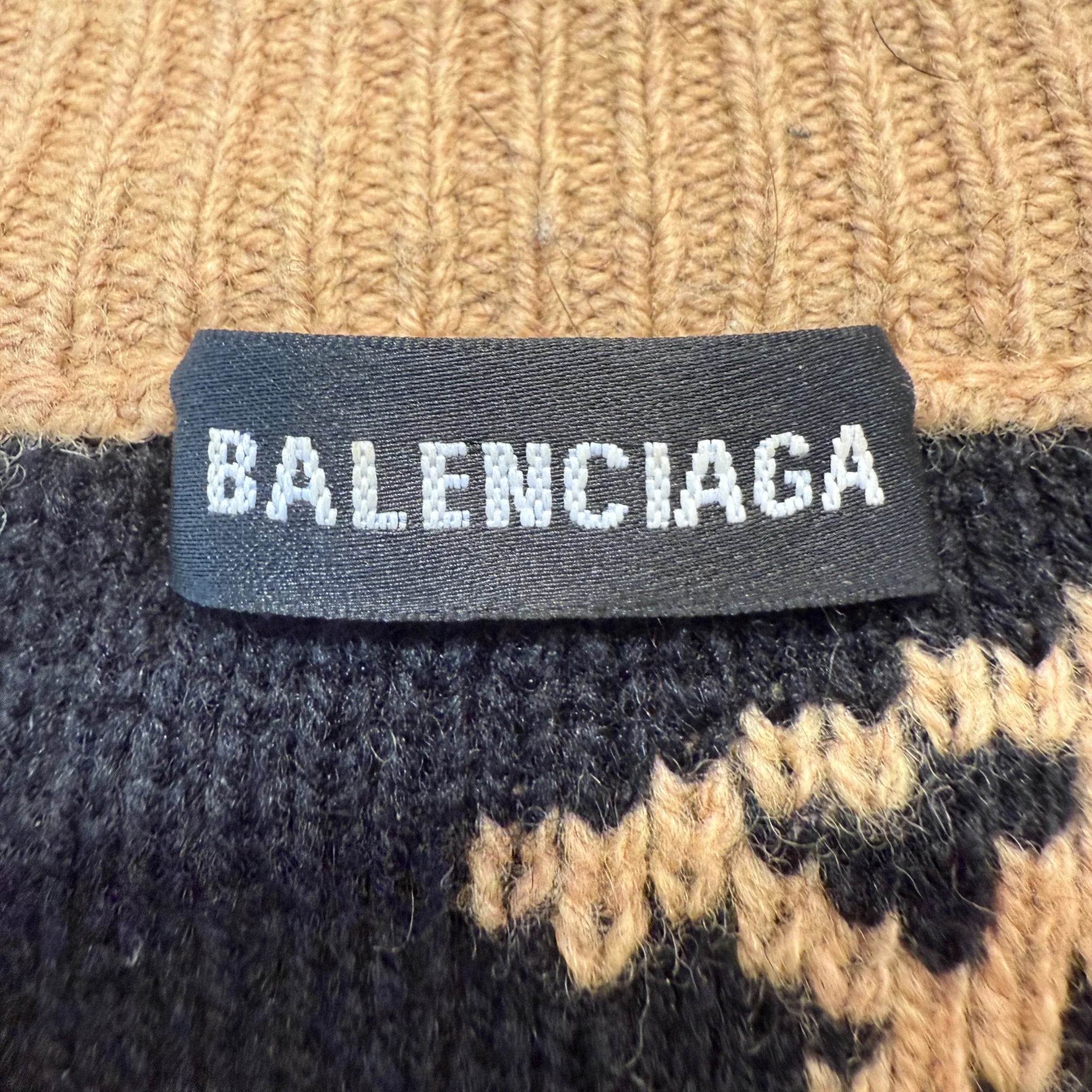 Balenciaga All Over Monogram Sweater